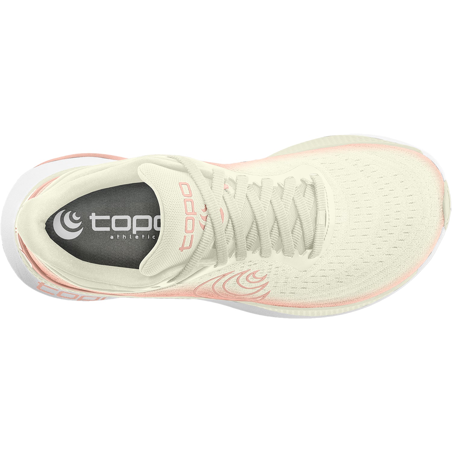 Womens Topo Topo Aura Women's Athletic Shoes Cream/Rose (Stability Support) Cream/Rose