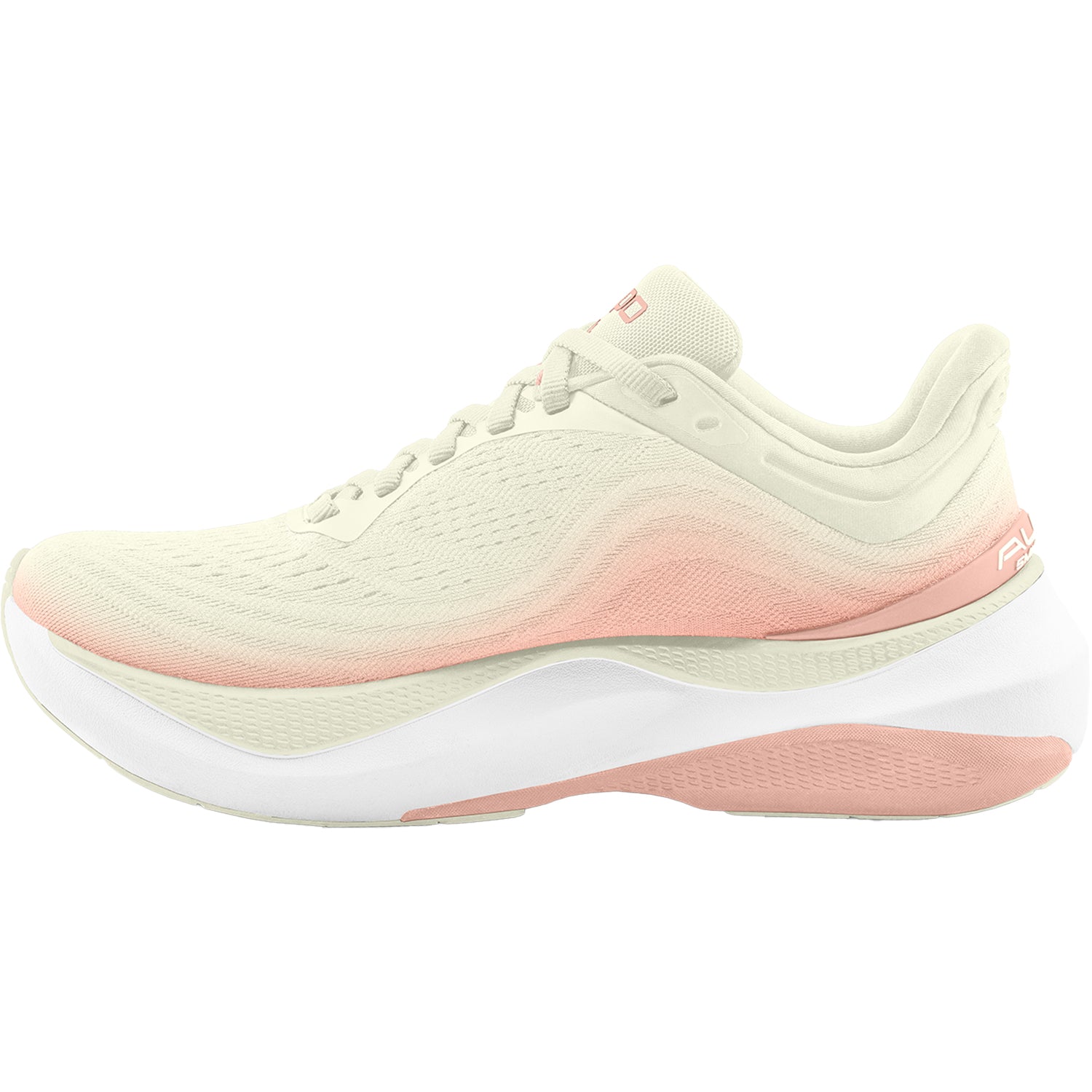 Womens Topo Topo Aura Women's Athletic Shoes Cream/Rose (Stability Support) Cream/Rose