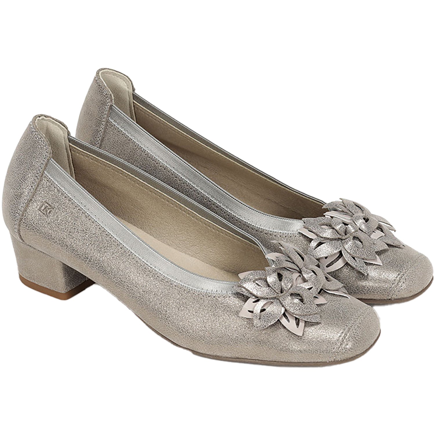 Womens Dorking Women's Dorking Pamel D9095 Steel Metallic Leather Steel Metallic Leather