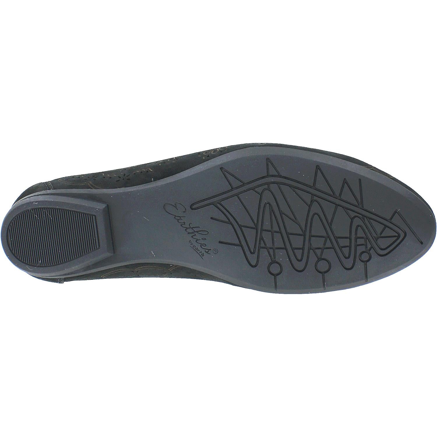 Womens Earthies Women's Earthies Lindi Black Nubuck Black Nubuck