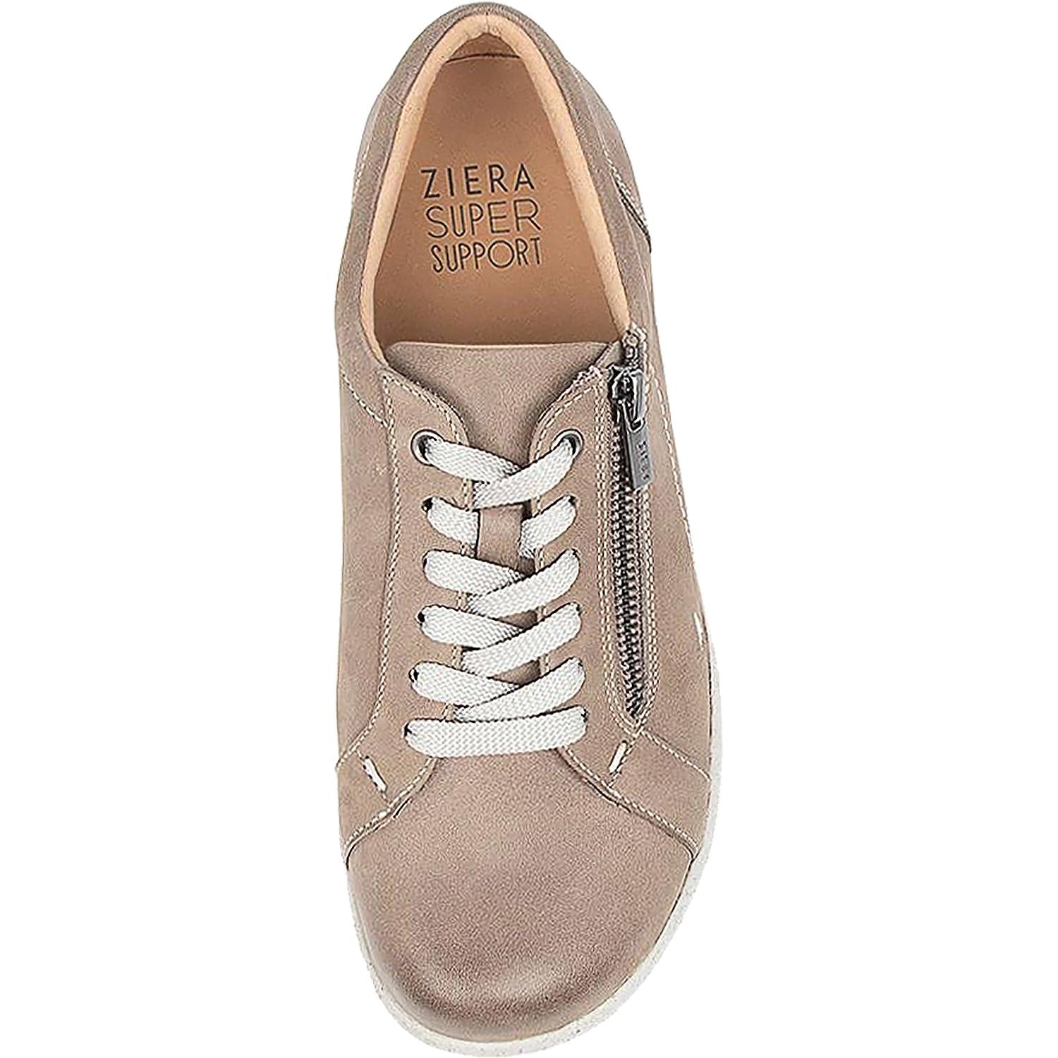 Womens Ziera Ziera Solar Women's Walking Shoes Taupe Nubuck Taupe Nubuck