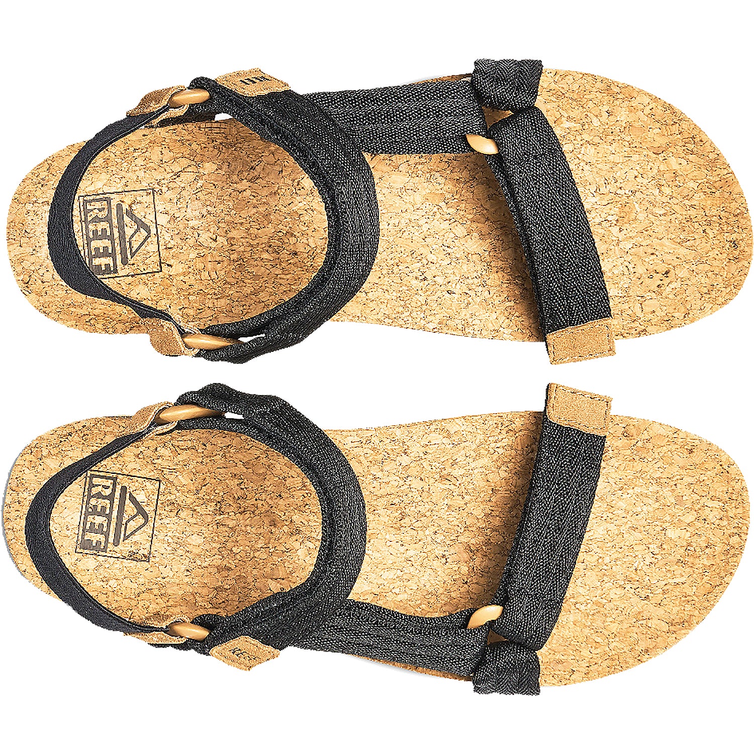 Womens Reef Women's Reef Cushion Remi Hi Black/Tan Synthetic Black/Tan Synthetic