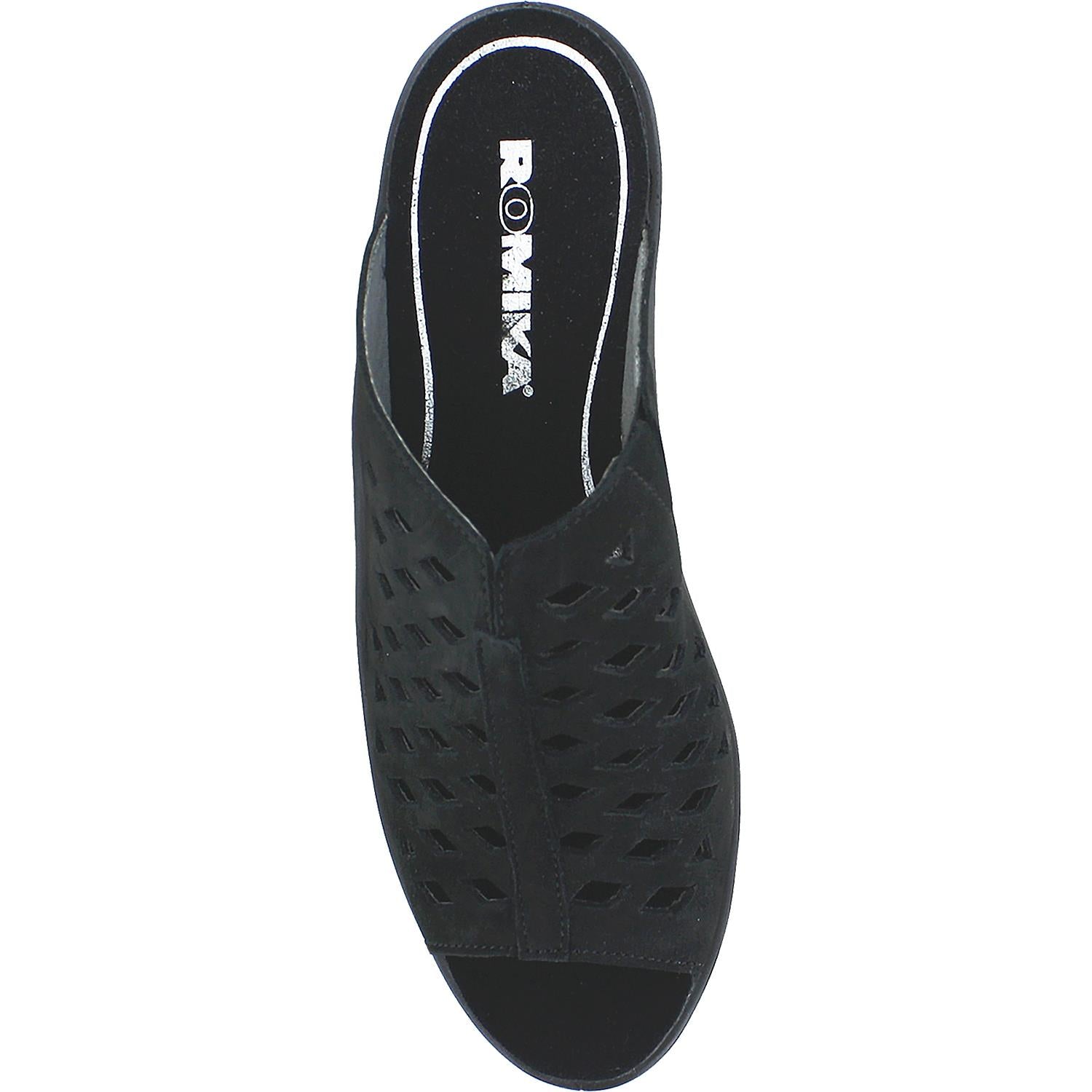 Womens Romika Women's Romika Mokassetta 335 Black Nubuck Black Nubuck
