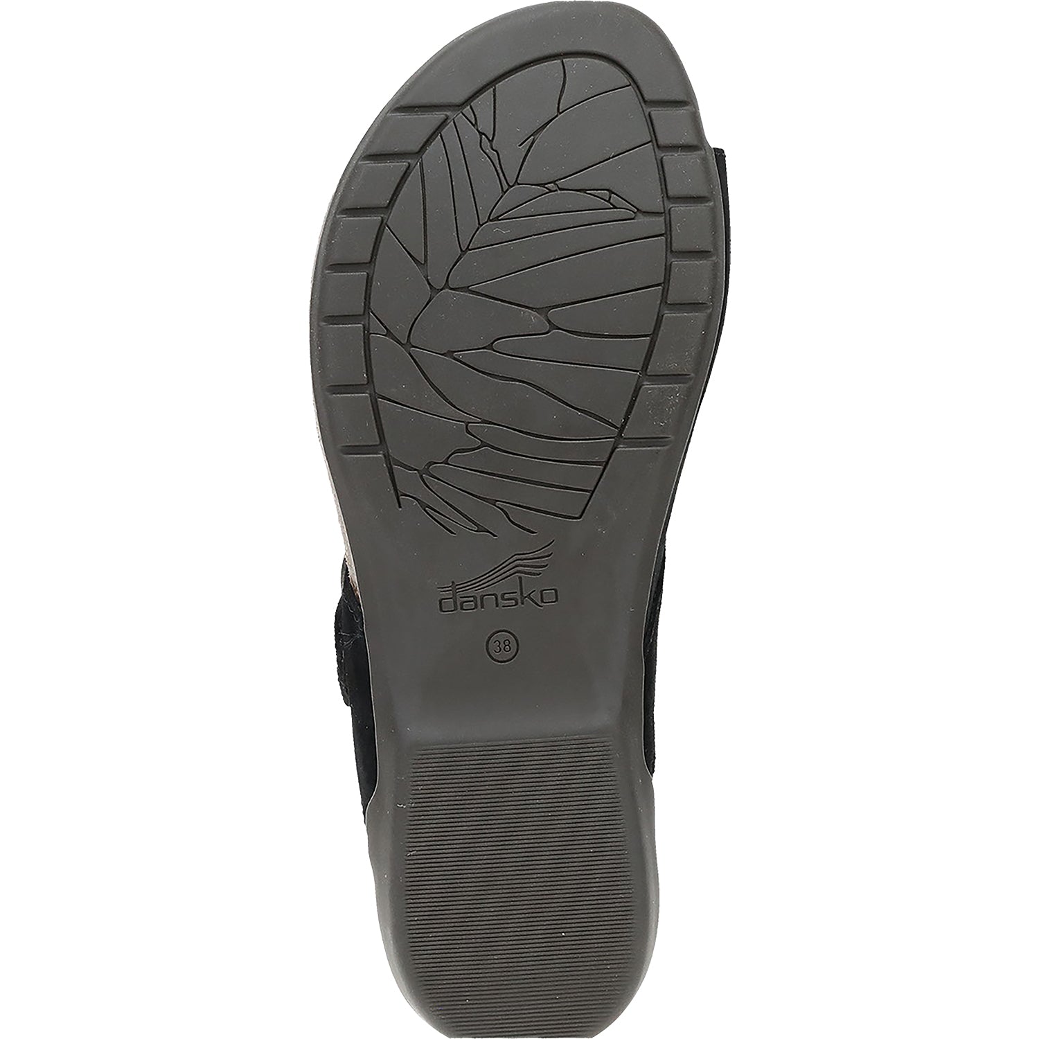 Womens Dansko Dansko Rylee Women's Sandals Thong Sandals Black Suede Black Suede