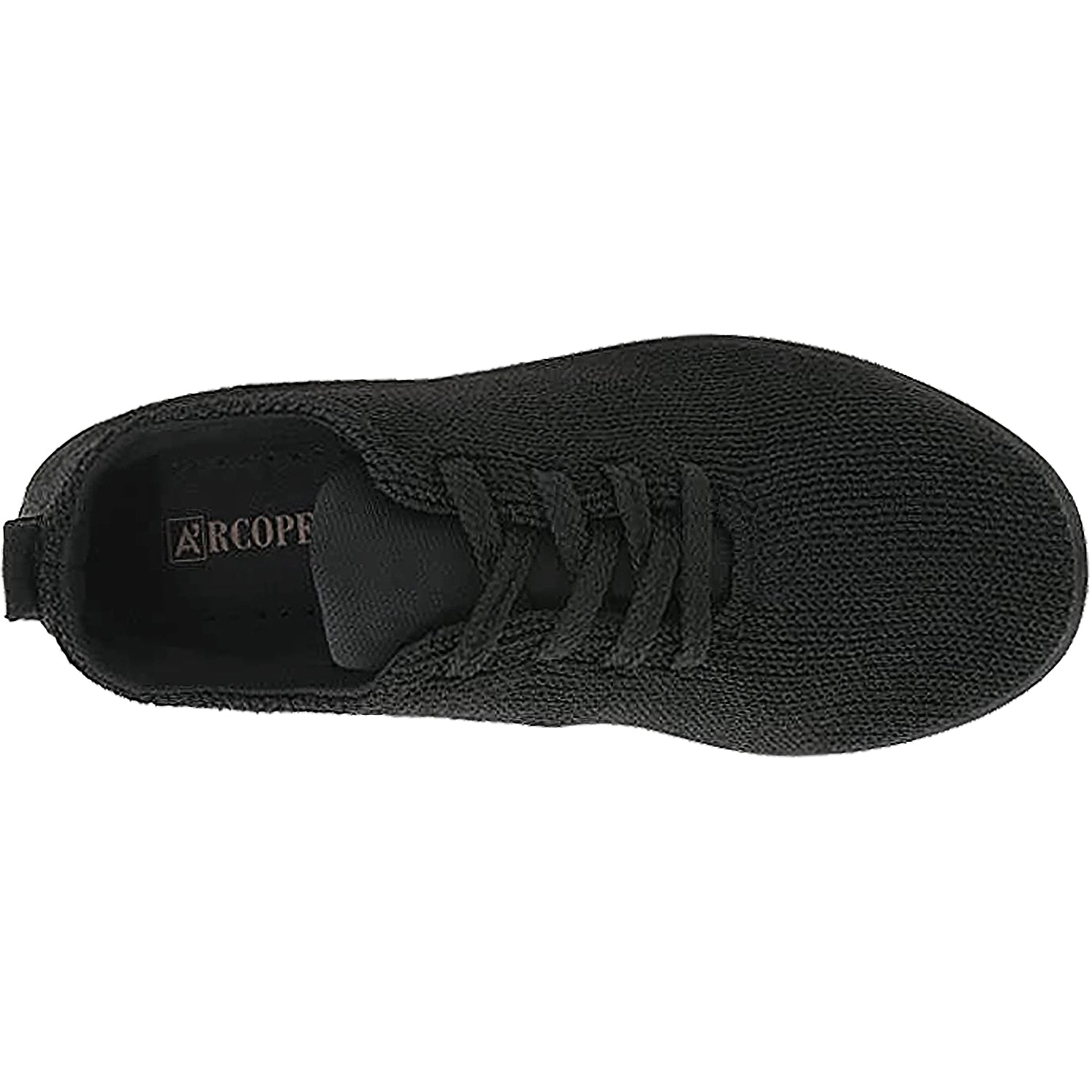 Womens Arcopedico Women's Arcopedico LS Black Knit Fabric Black Knit Fabric