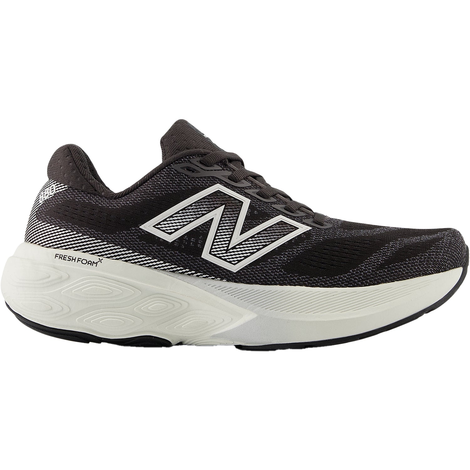 Womens New balance Women's New Balance W880H15 Black Cement/Sea Salt/Silver Metallic (Neutral Support) Black Cement/Sea Salt/Silver Metallic