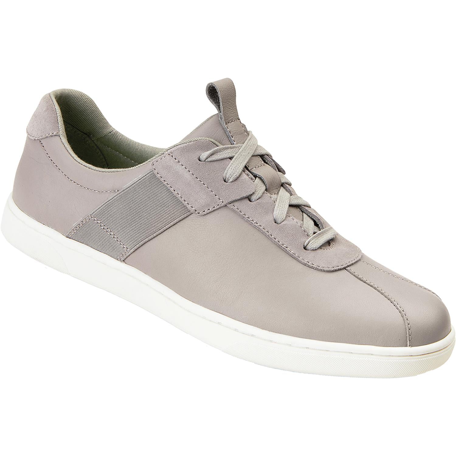 Mens Vionic Vionic Lono Men's Sneakers Light Grey Leather Light Grey Leather