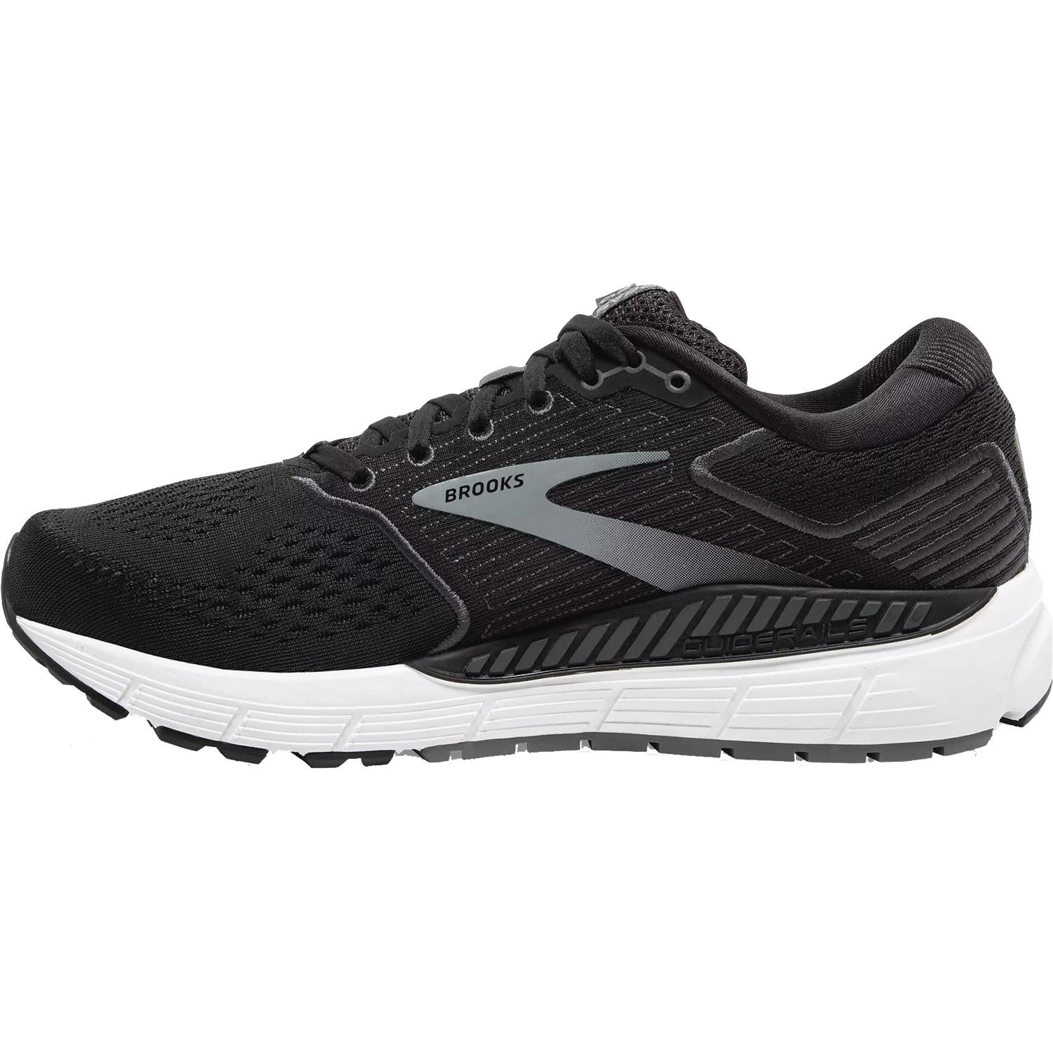 Mens Brooks Brooks Beast 20 Men's Running Shoes Black/Ebony/Grey Mesh Black/Ebony/Grey Mesh