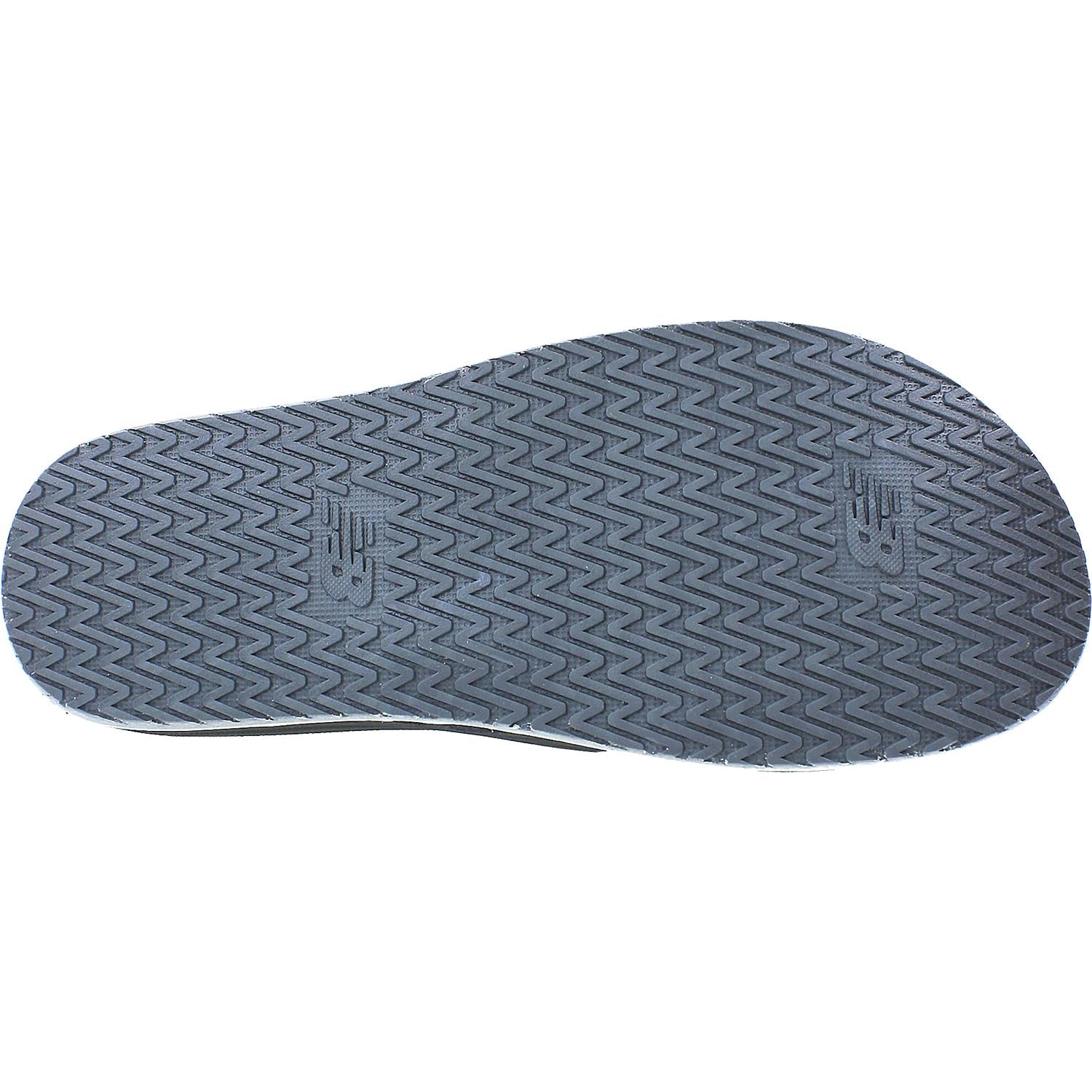 Mens New balance New Balance M3080BGR PureAlign Recharge Slide Men's Slide Sandals Black/Grey Synthetic Black/Grey Synthetic