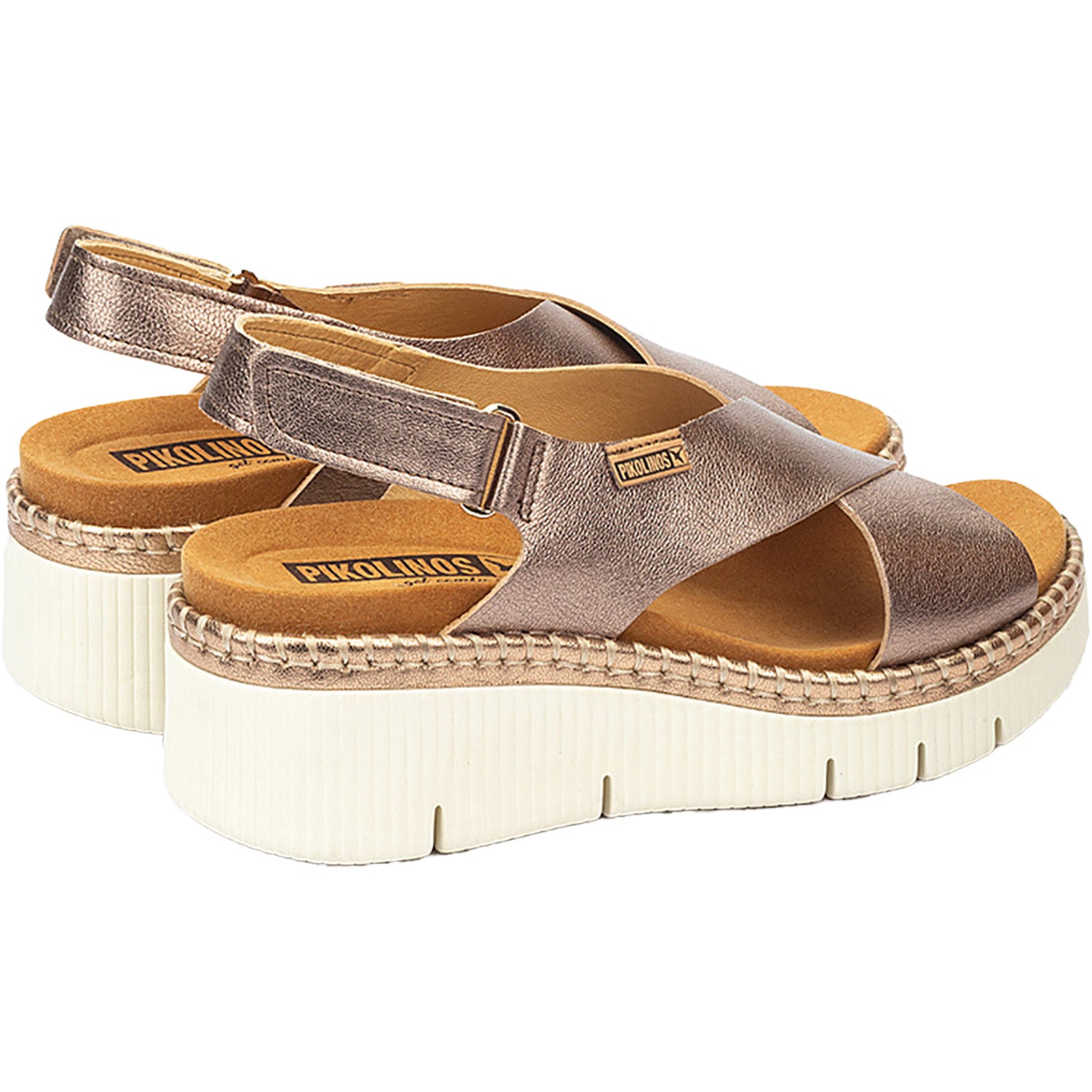 Womens Pikolinos Pikolinos Gomera W0K-0606C1CL Women's Sandals Stone Stone