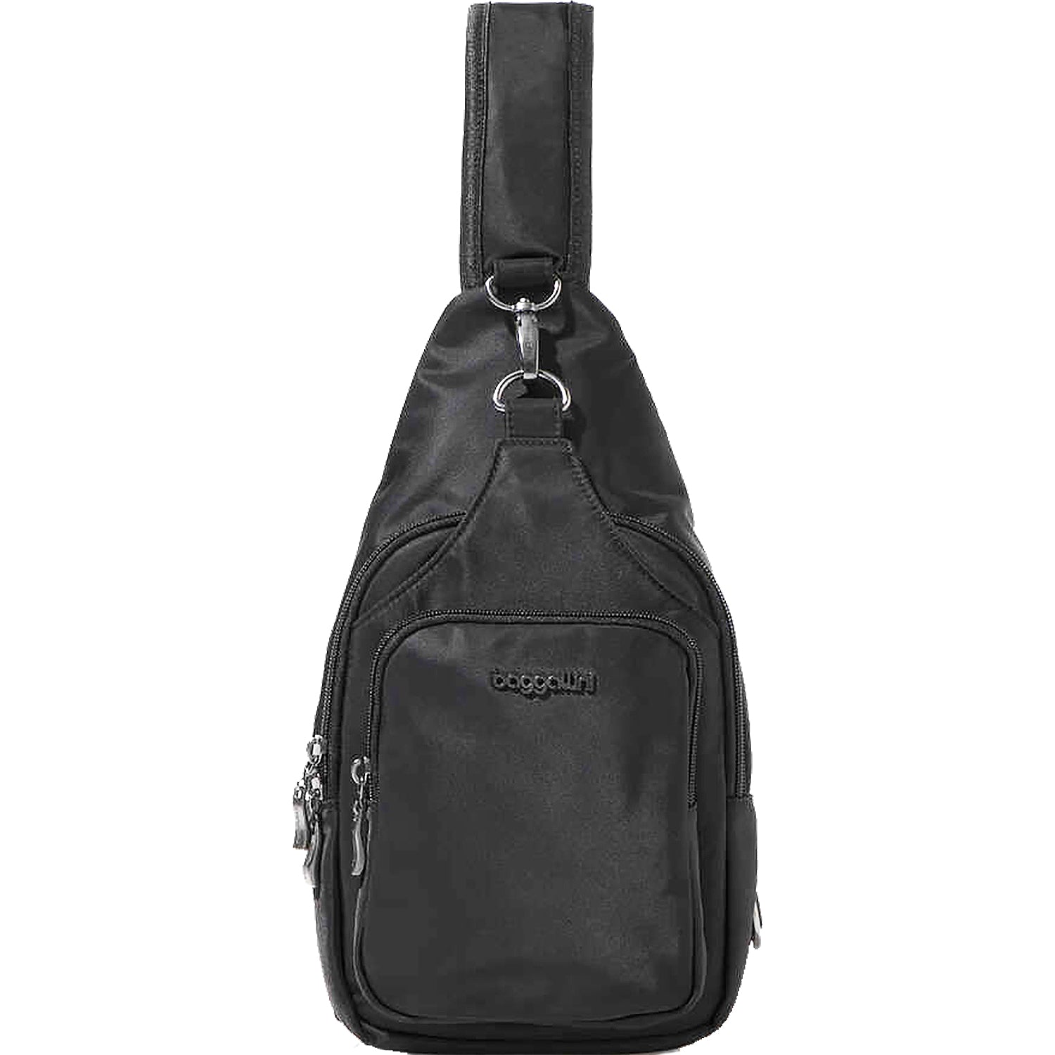 Womens Baggallini Baggallini Central Park Sling Black Nylon Black Nylon