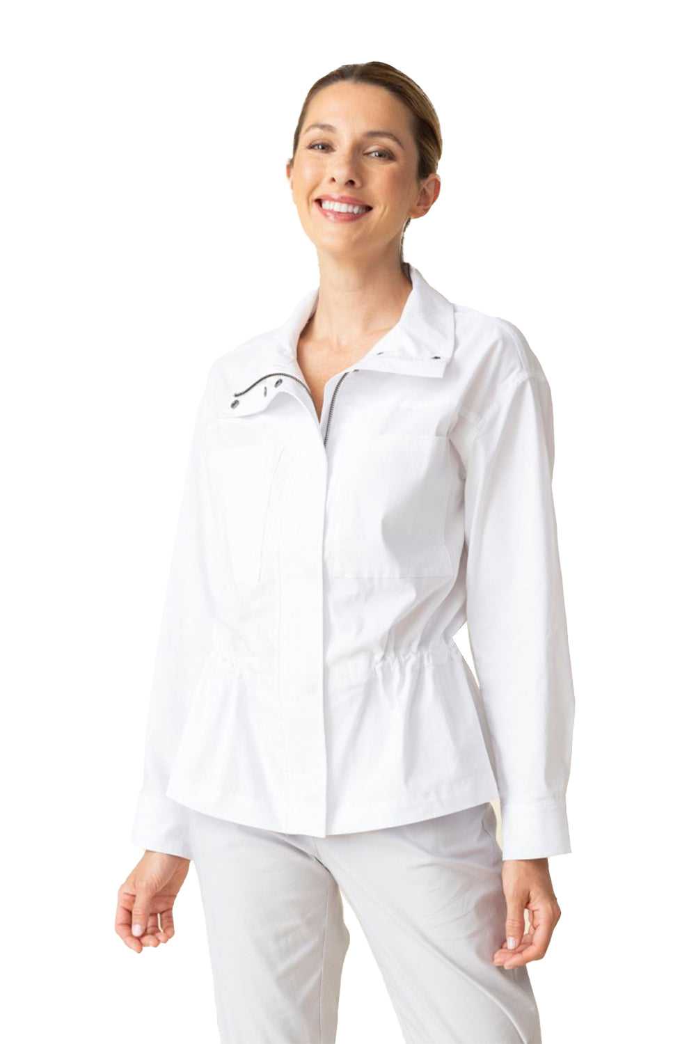 Womens Habitat Habitat Cool Tech Utility Jacket Women's Outerwear White White