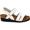 Womens Naot Naot Kayla Women's Ankle Strap Sandals White Leather White Leather