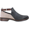 Womens Naot Women's Naot Kamsin Jet Black/Stone Leather/Nubuck Jet Black/Stone Leather/Nubuck