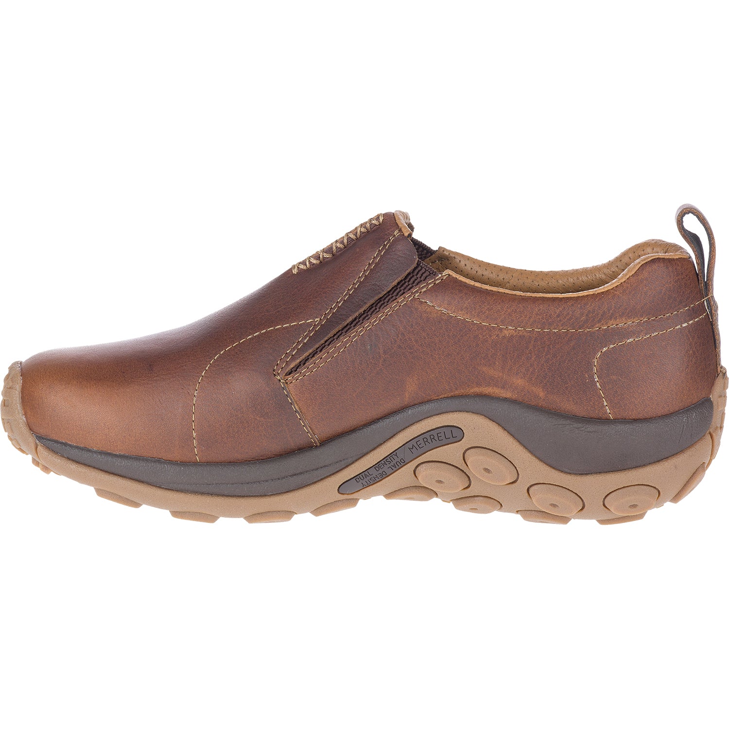 Mens Merrell Merrell Jungle Moc Crafted Men's Slip On Shoes Peanut Leather Peanut Leather