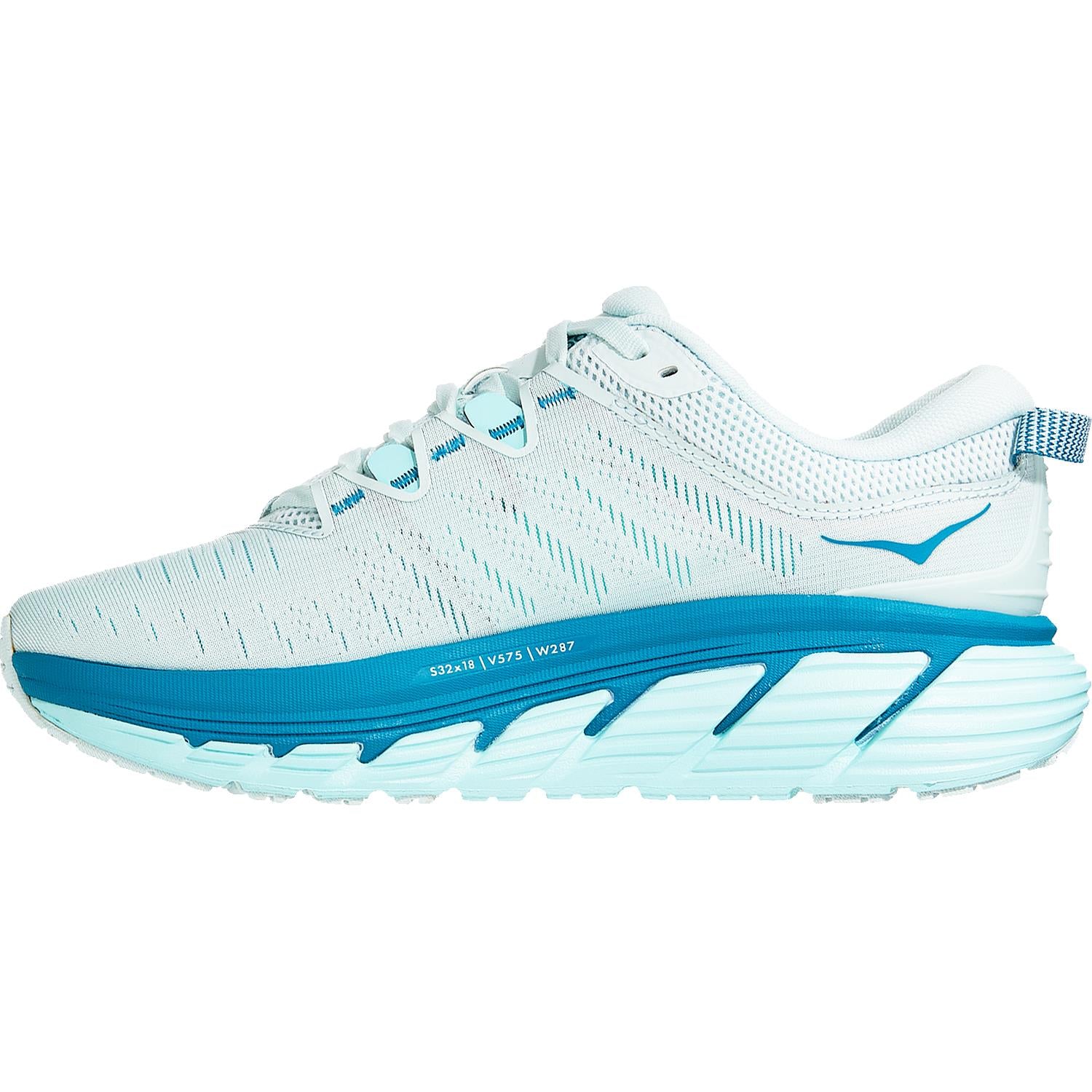 Womens Hoka one one Women's Hoka One One Gaviota 3 Morning Mist/Blue Tint Mesh Morning Mist/Blue Tint Mesh