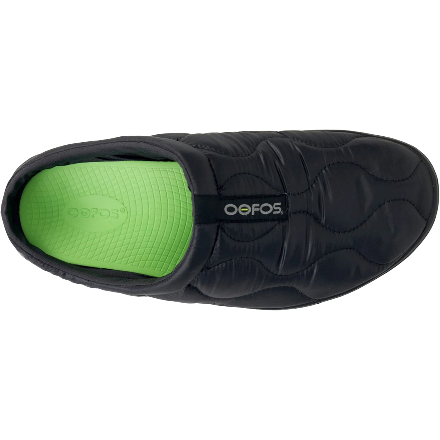 Womens Oofos Oofos OOcoozie Thermo Mule Women's Slippers Black Black