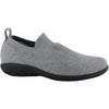 Womens Naot Naot Nuku Grey/ Knit Women's Knit Shoes Black/Grey Black/Grey