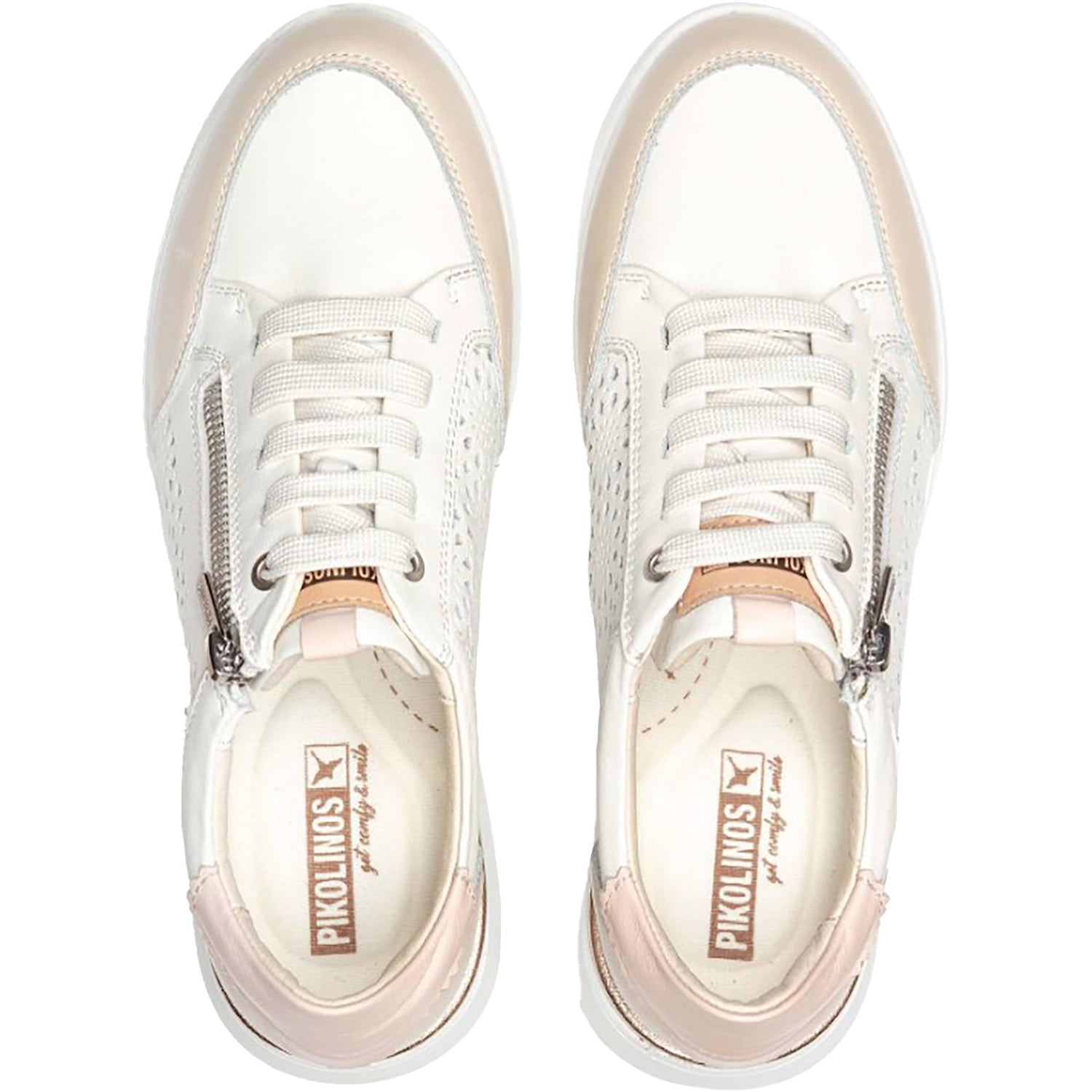 Womens Pikolinos Pikolinos Ruea Women's Athletic Shoes Trainers Off White Off White