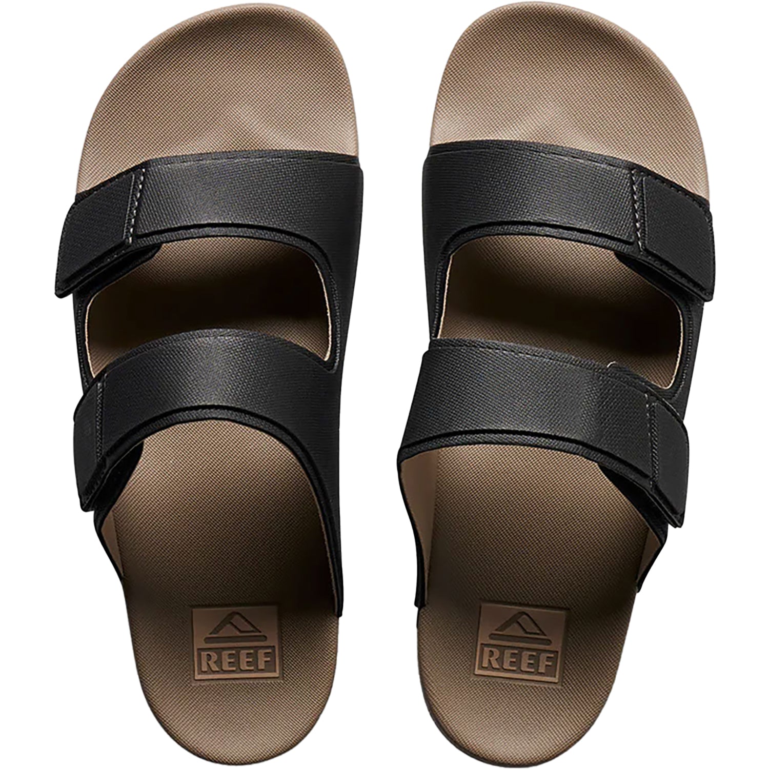 Men's Reef Cushion Tradewind Black/Fossil Synthetic – Footwear etc.