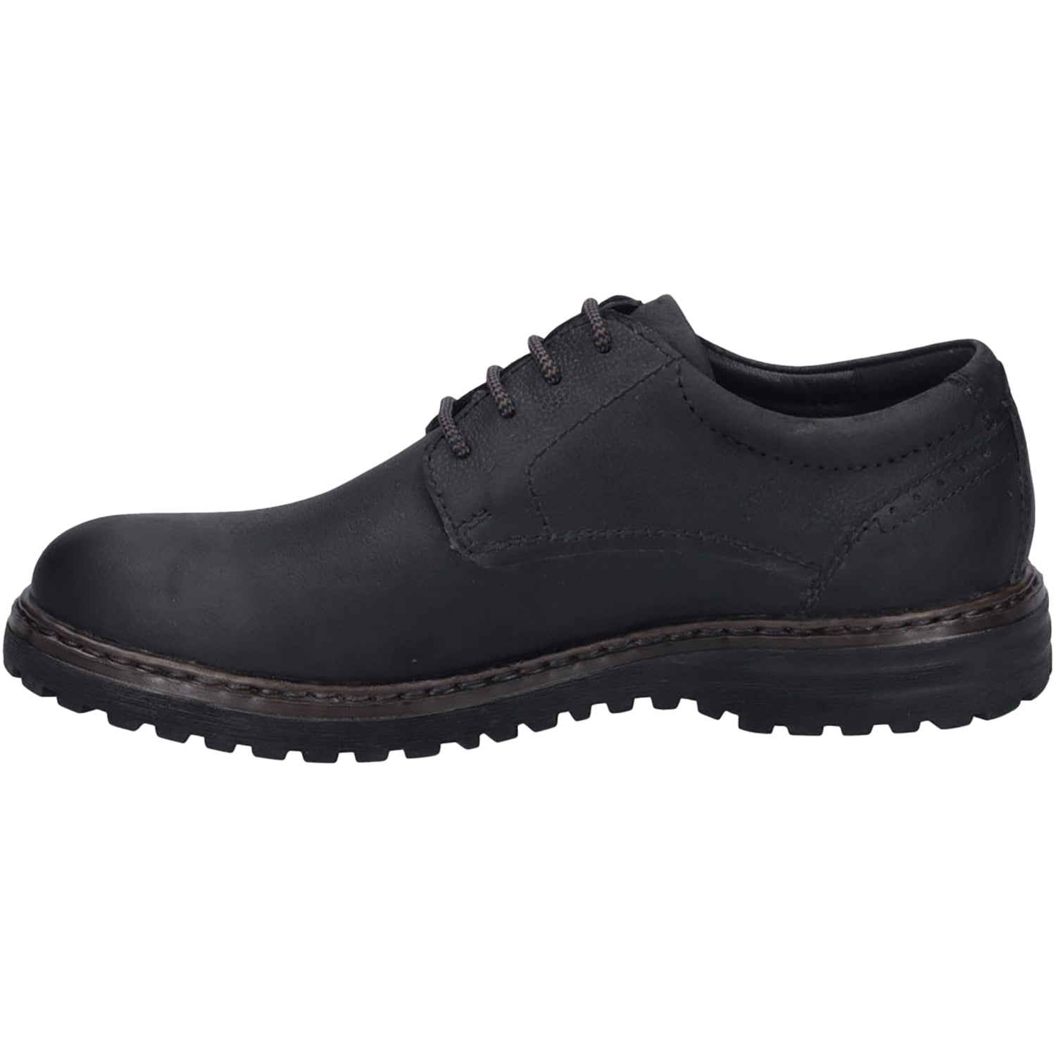 Mens Josef seibel Josef Seibel Errol 50 Waterproof Men's Waterproof Shoes Black Oiled Leather Black Oiled Leather