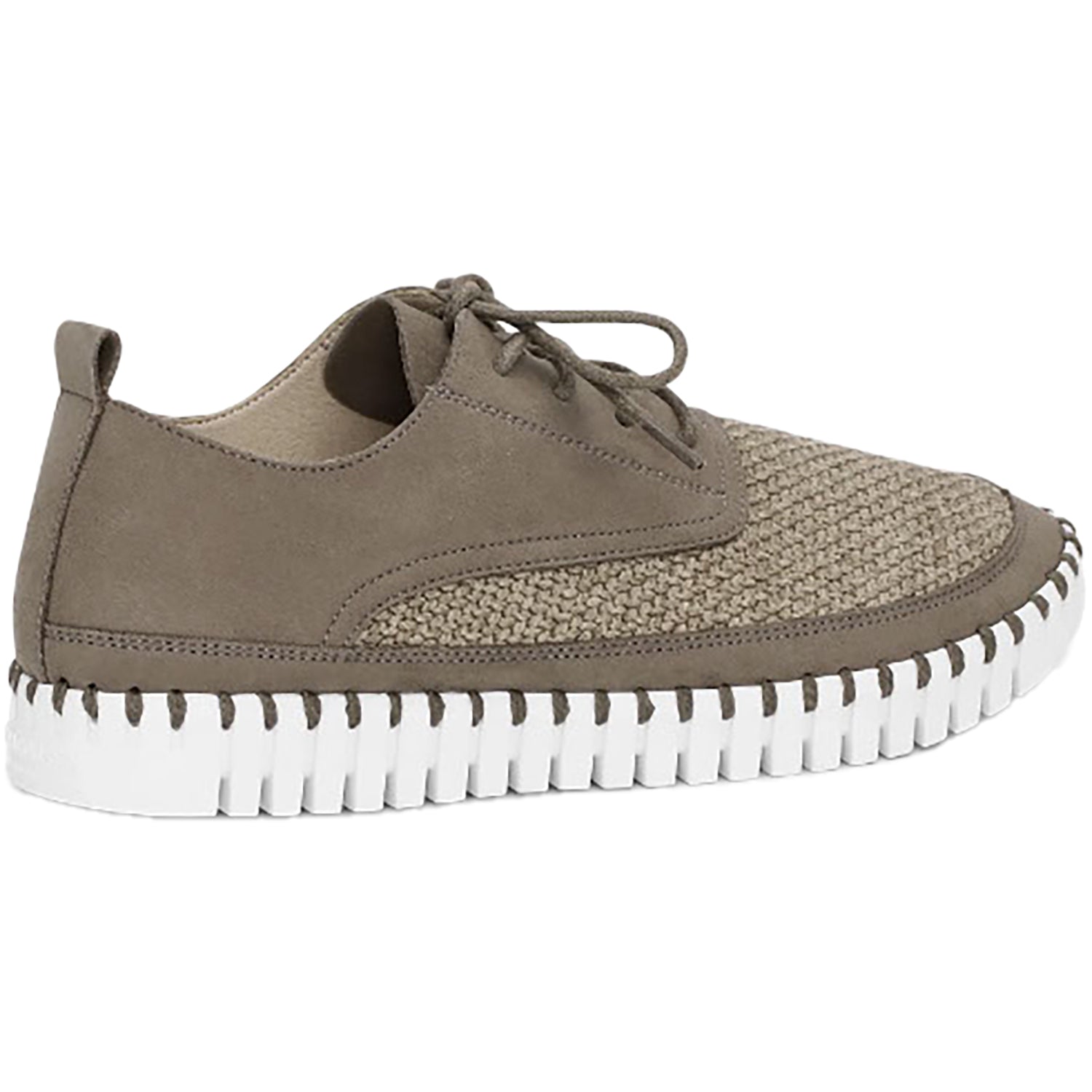 Women's Ilse Jacobsen Tulip 4095 Platform Oxford Falcon Synthetic