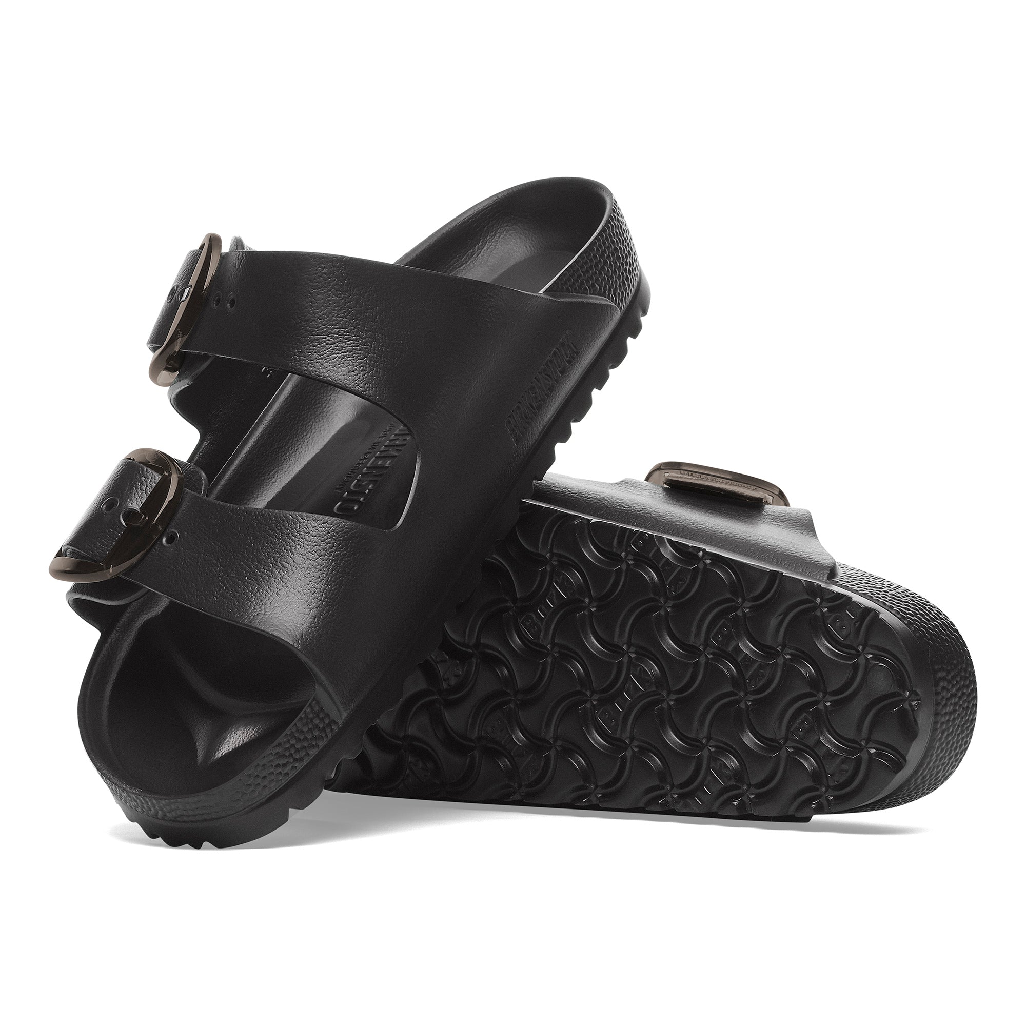 Womens Birkenstock Birkenstock Eva Arizona Big Buckle Women's Recovery Black Black