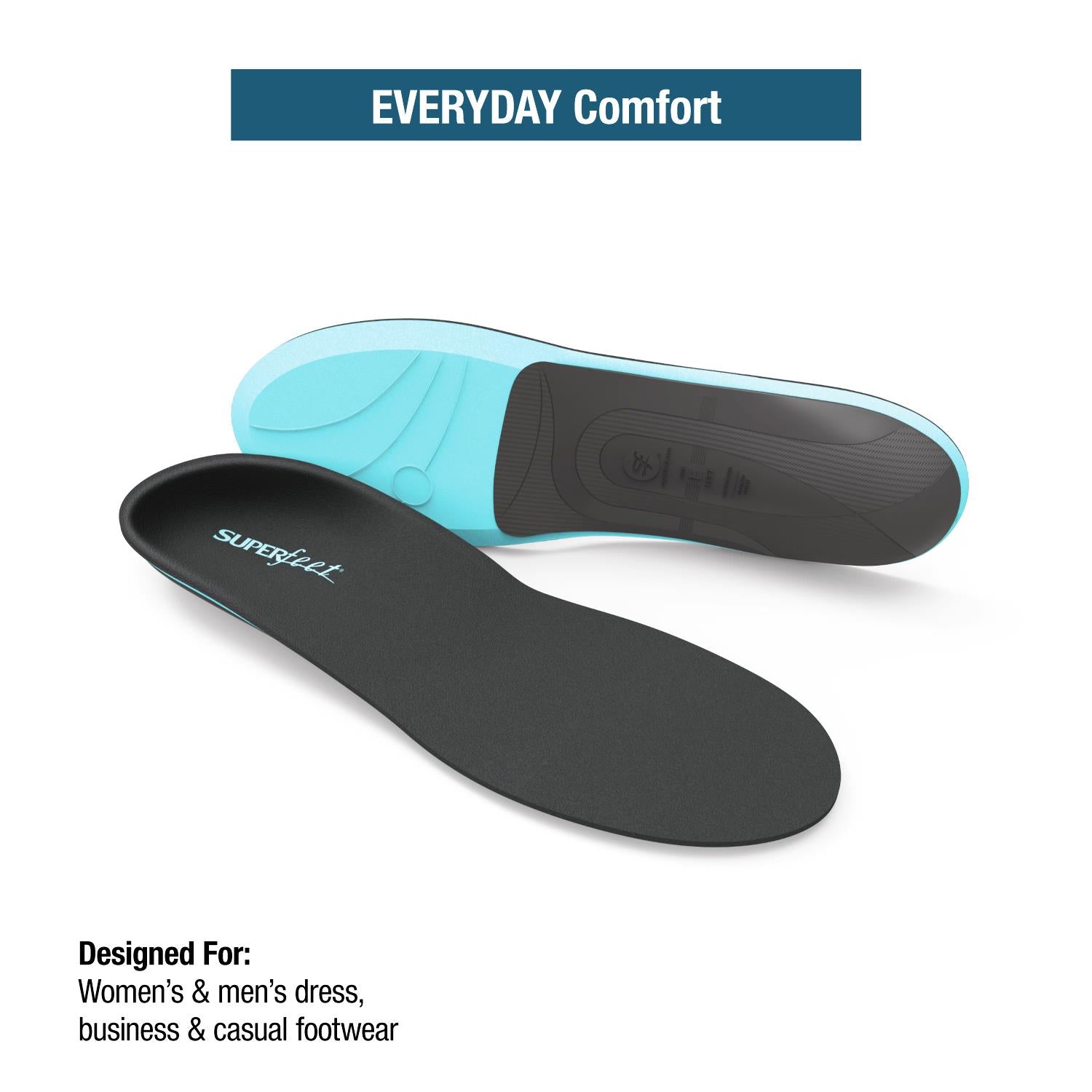 Unisex Superfeet Superfeet Casual Support Insoles Unisex Premium Insoles Blue Blue
