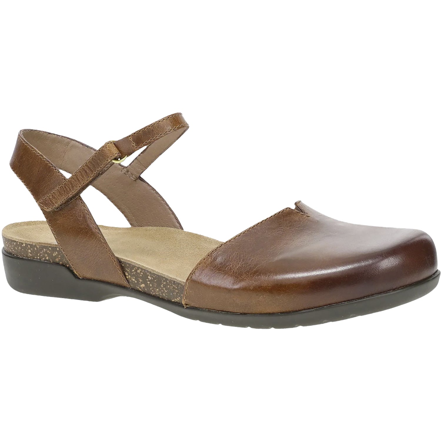 Women's Dansko Rowan Tan Waxy Burnished Nubuck – Footwear