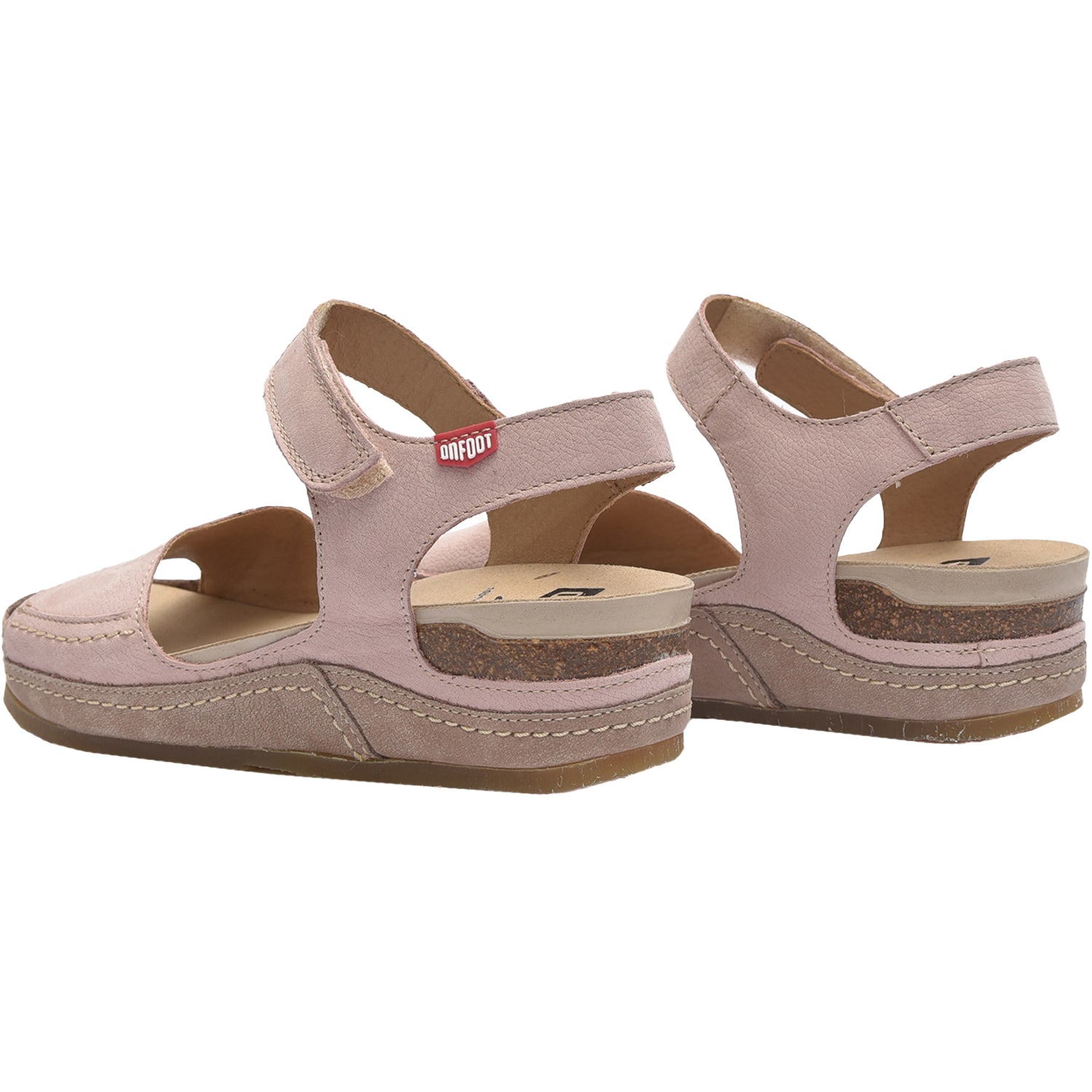 Womens On foot On Foot - Casitas 240 Vegas Women's Sandals Rose Suede Rose Suede
