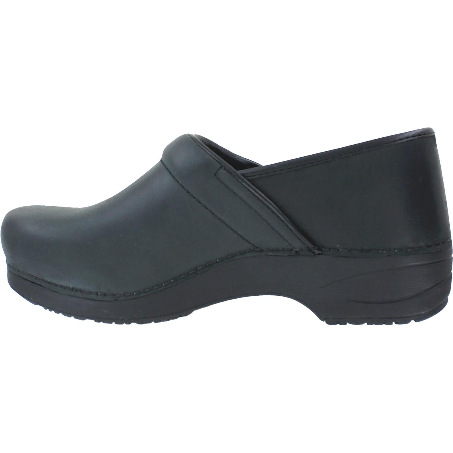 Mens Dansko Dansko XP 20 Men's Slip Resistant Clogs Black Burnished Nubuck Black Burnished Nubuck