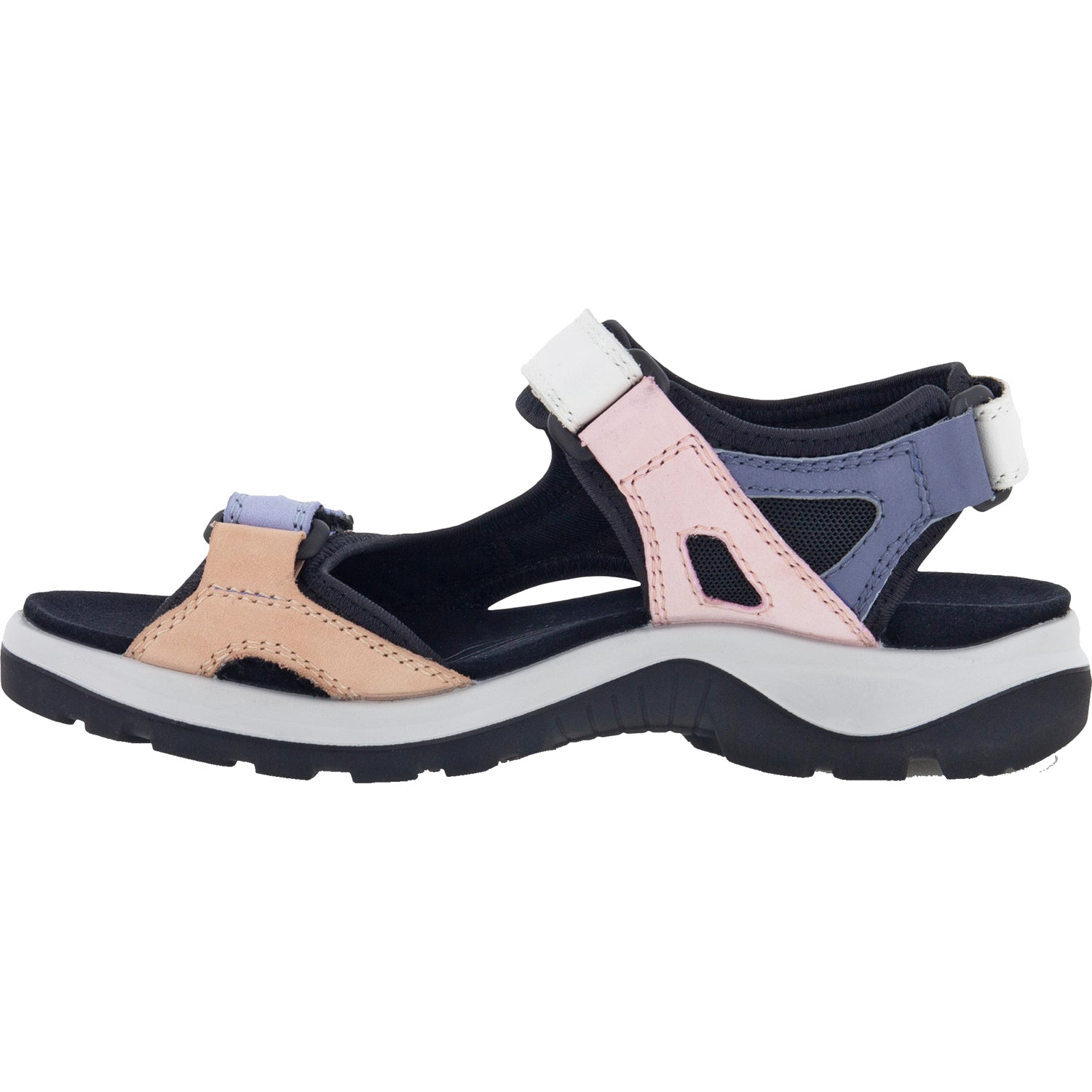 Womens Ecco Ecco Yucatan Women's Sandals Multi Color Eventide Nubuck Multi Color Eventide Nubuck