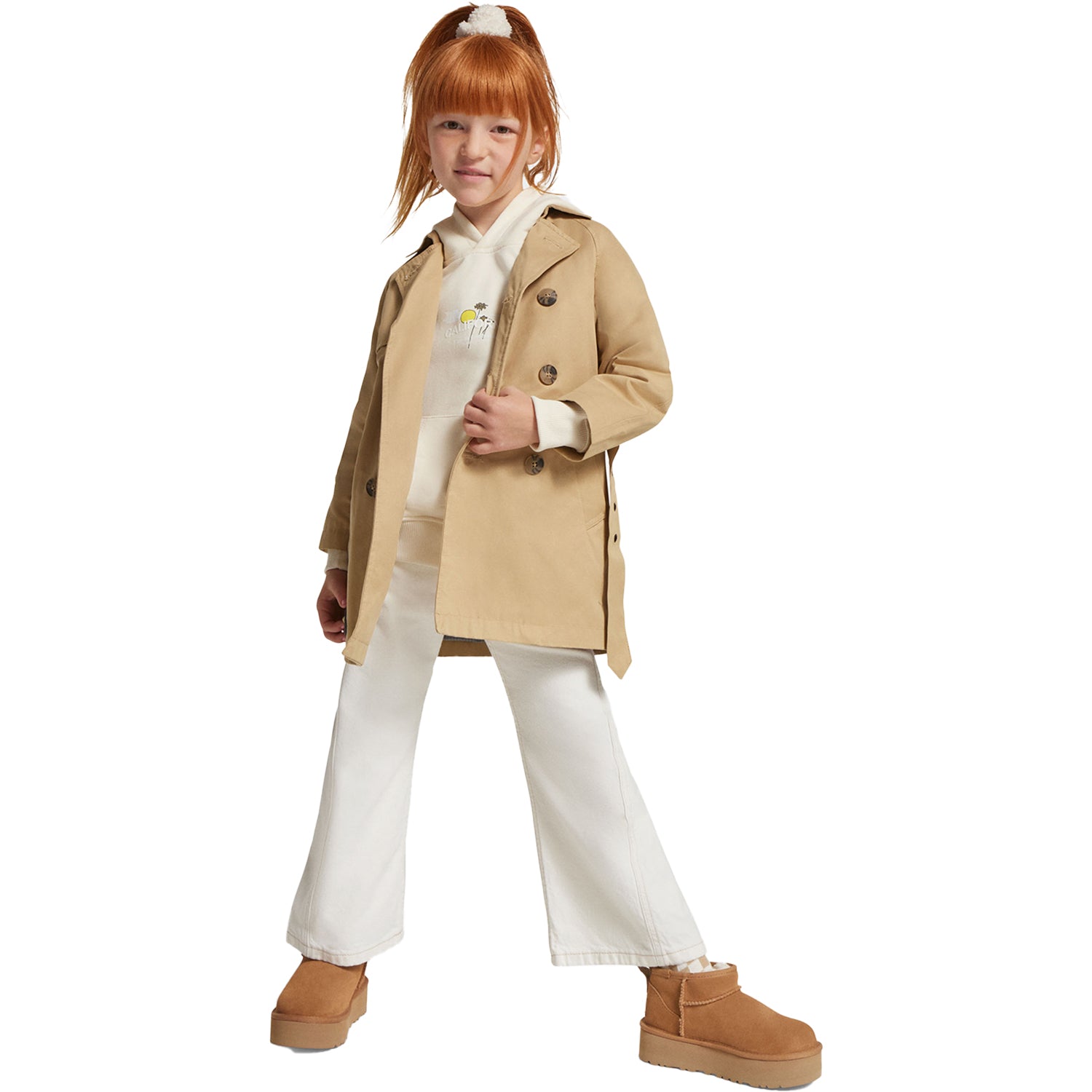 Kids Ugg Kids' UGG Classic Ultra Mini Platform Chestnut Sheepskin Chestnut Sheepskin