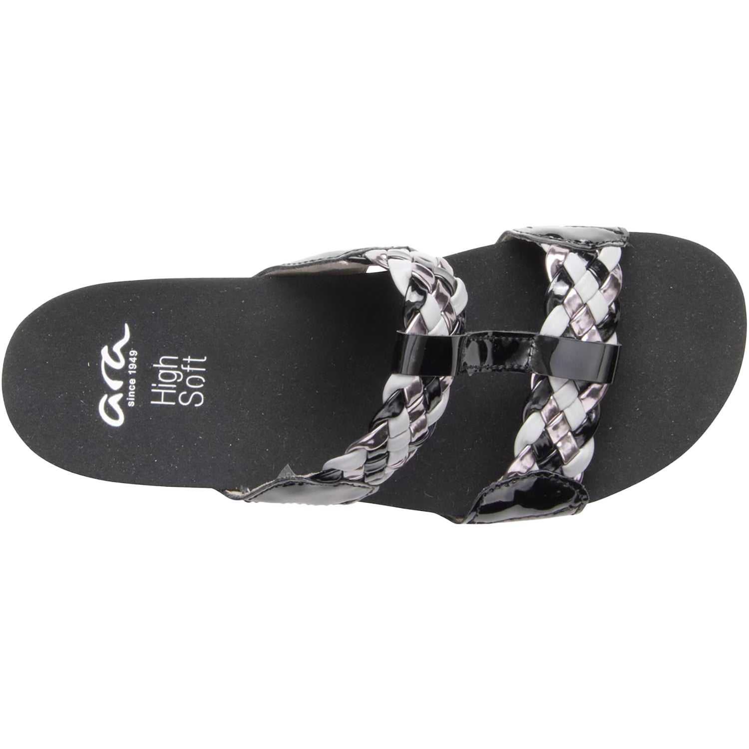 Womens Ara shoes Ara Nashville Women's Sandals Black Leather Black Leather