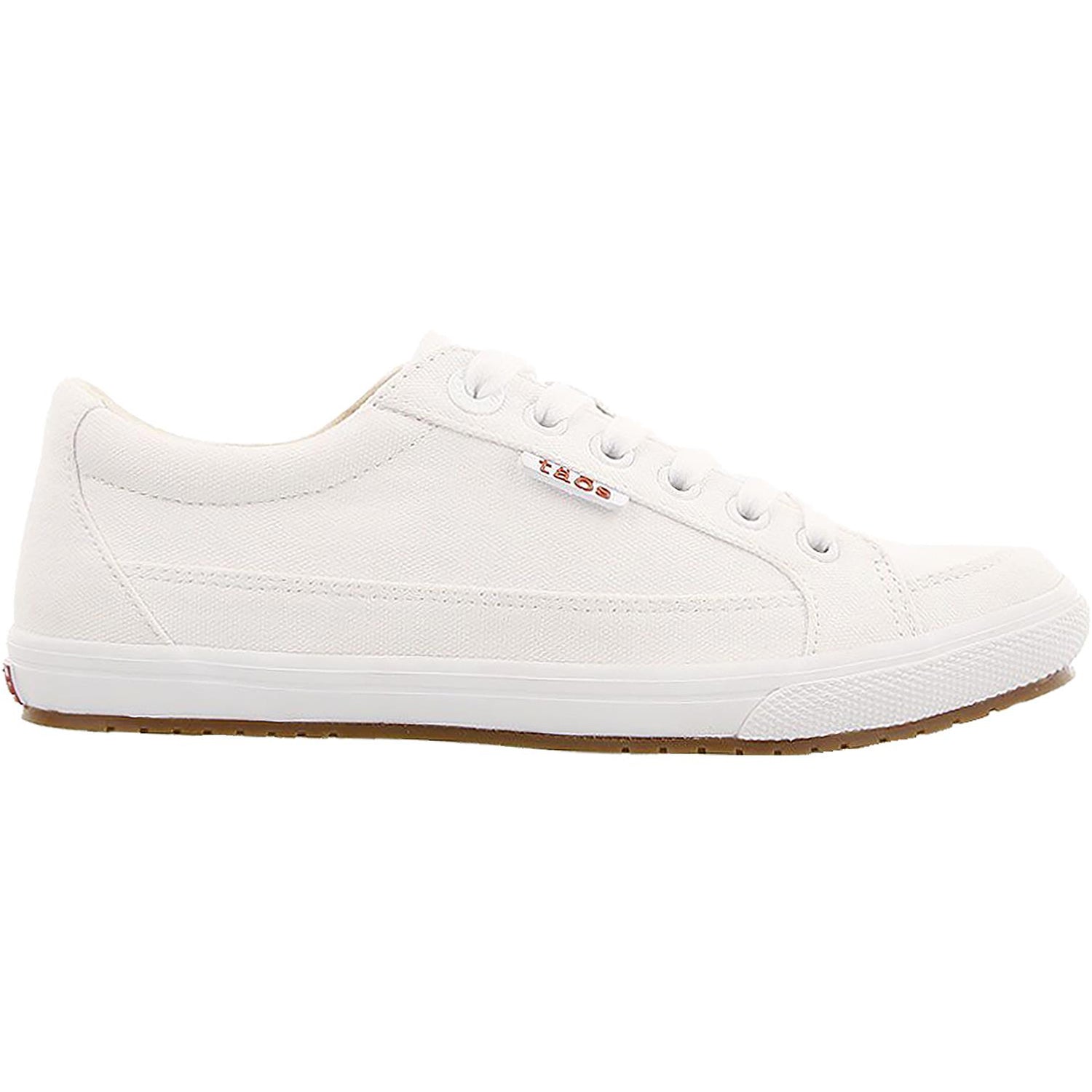 Womens Taos Taos Moc Star Women's Shoes White Distressed Canvas White Distressed Canvas