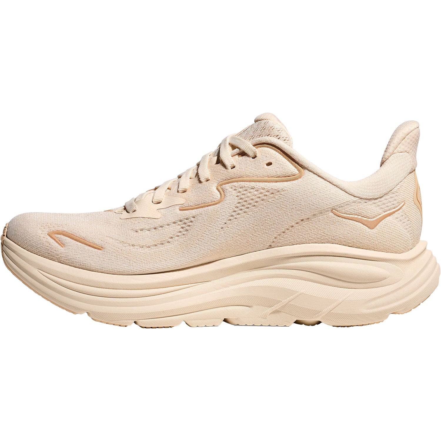 Womens Hoka one one Women's Hoka Clifton 10 Vanilla/Birch (Neutral Support) Vanilla/Birch