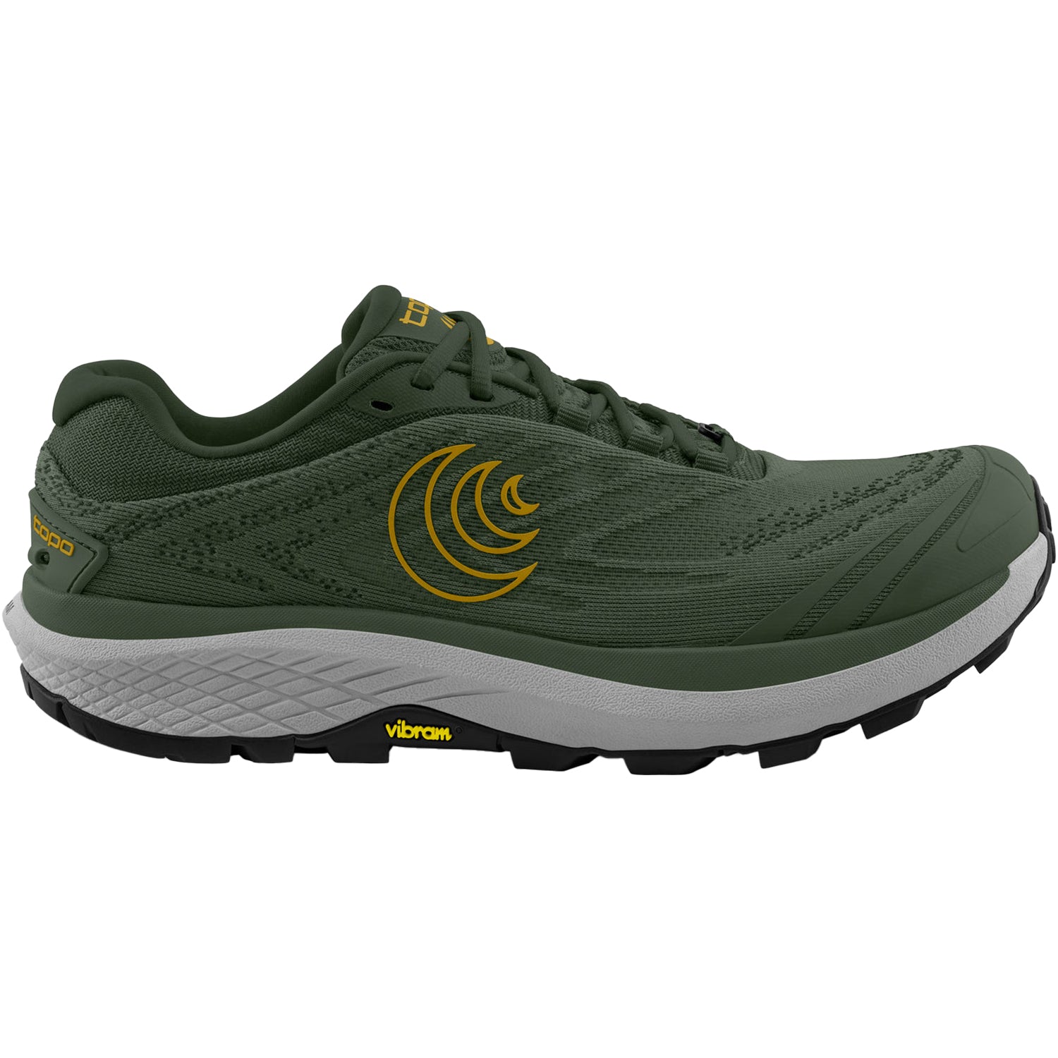 Mens Topo Topo Pursuit 2 Men's Trail Shoes Green/Orange Mesh Green/Orange Mesh
