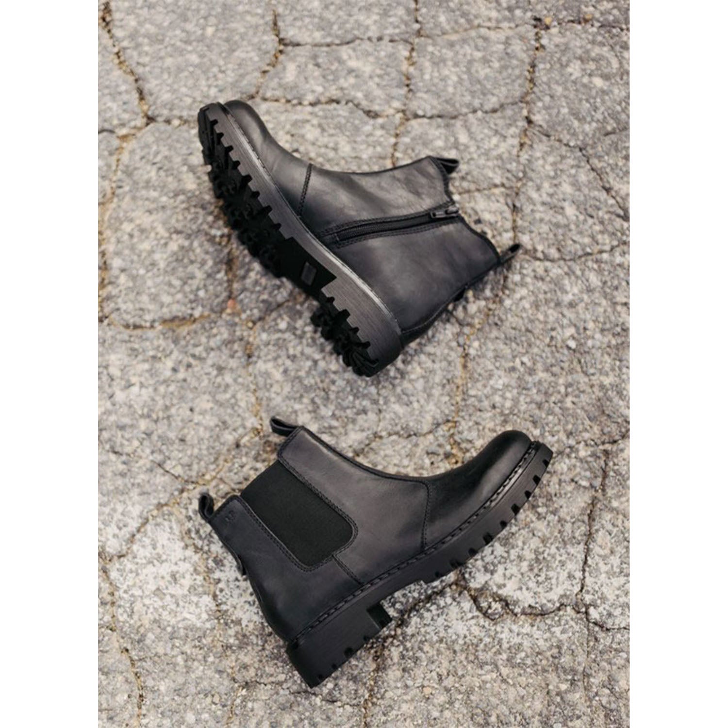 Womens Josef seibel Josef Seibel Marta 06 Women's Boots Black Leather Black Leather