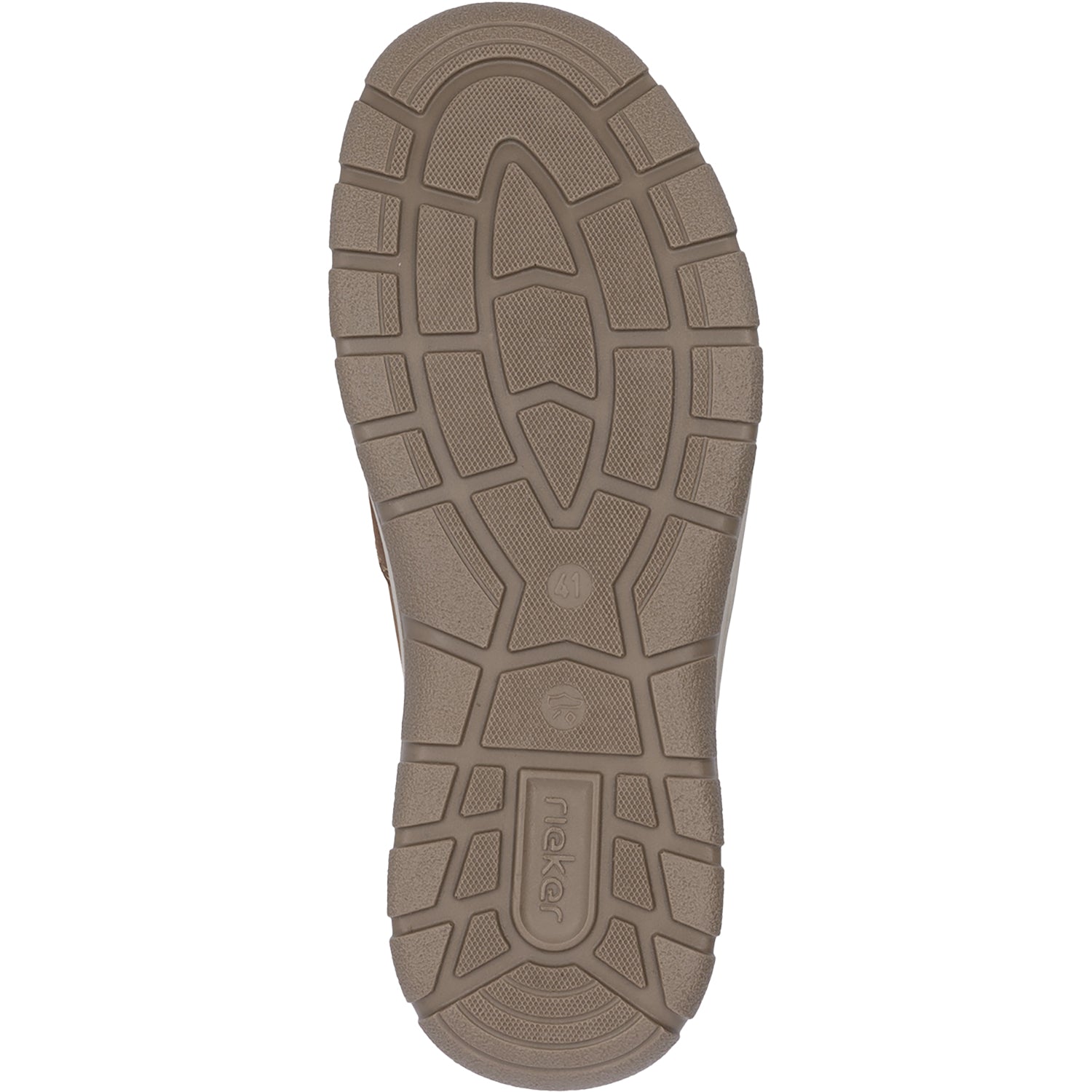 Mens Rieker Rieker 03655-24 Hands-Free Men's Slip Ons Brown Leather Brown Leather