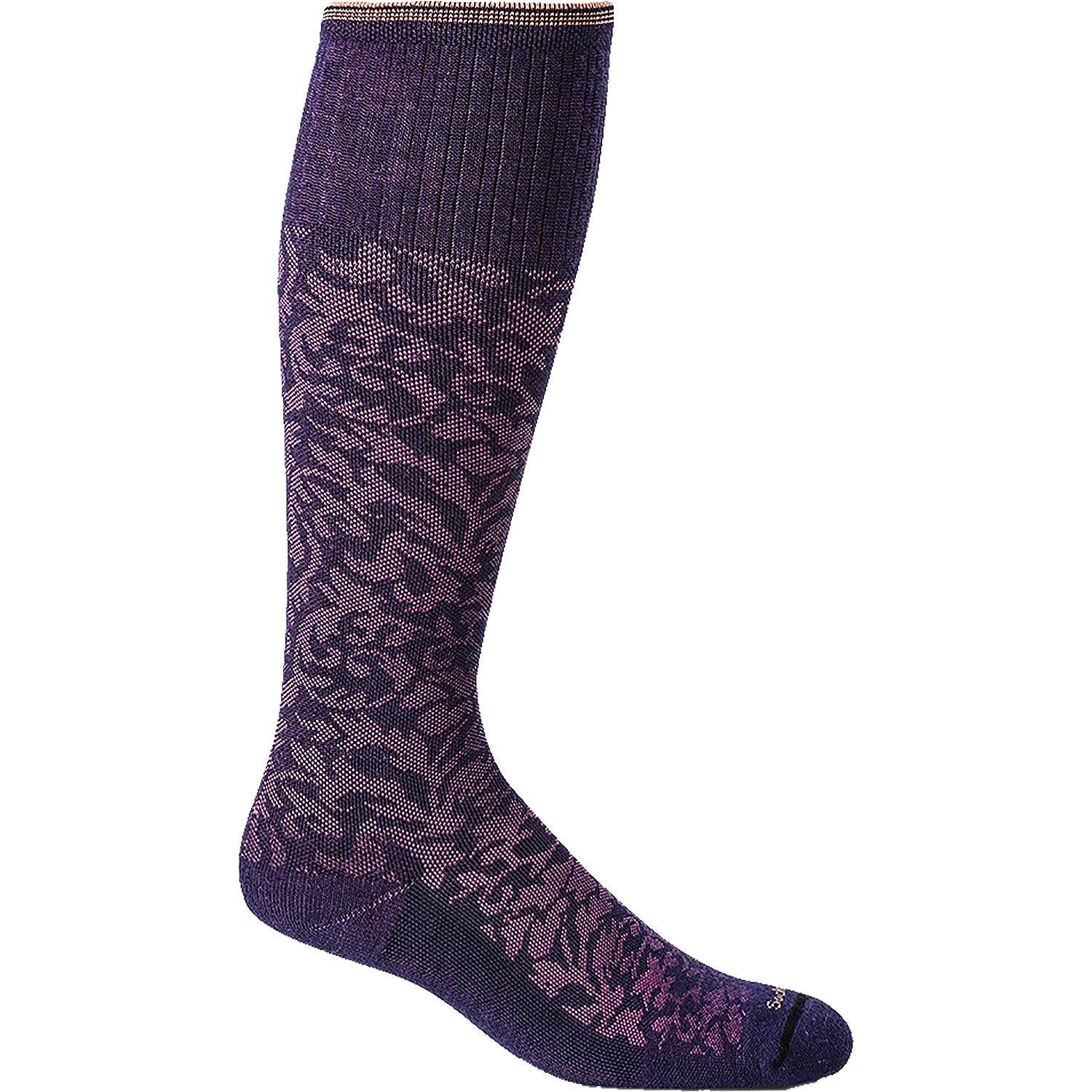 Womens Sockwell Women's Sockwell Damask Knee High Socks 15-20 mmHg Concorde Concorde