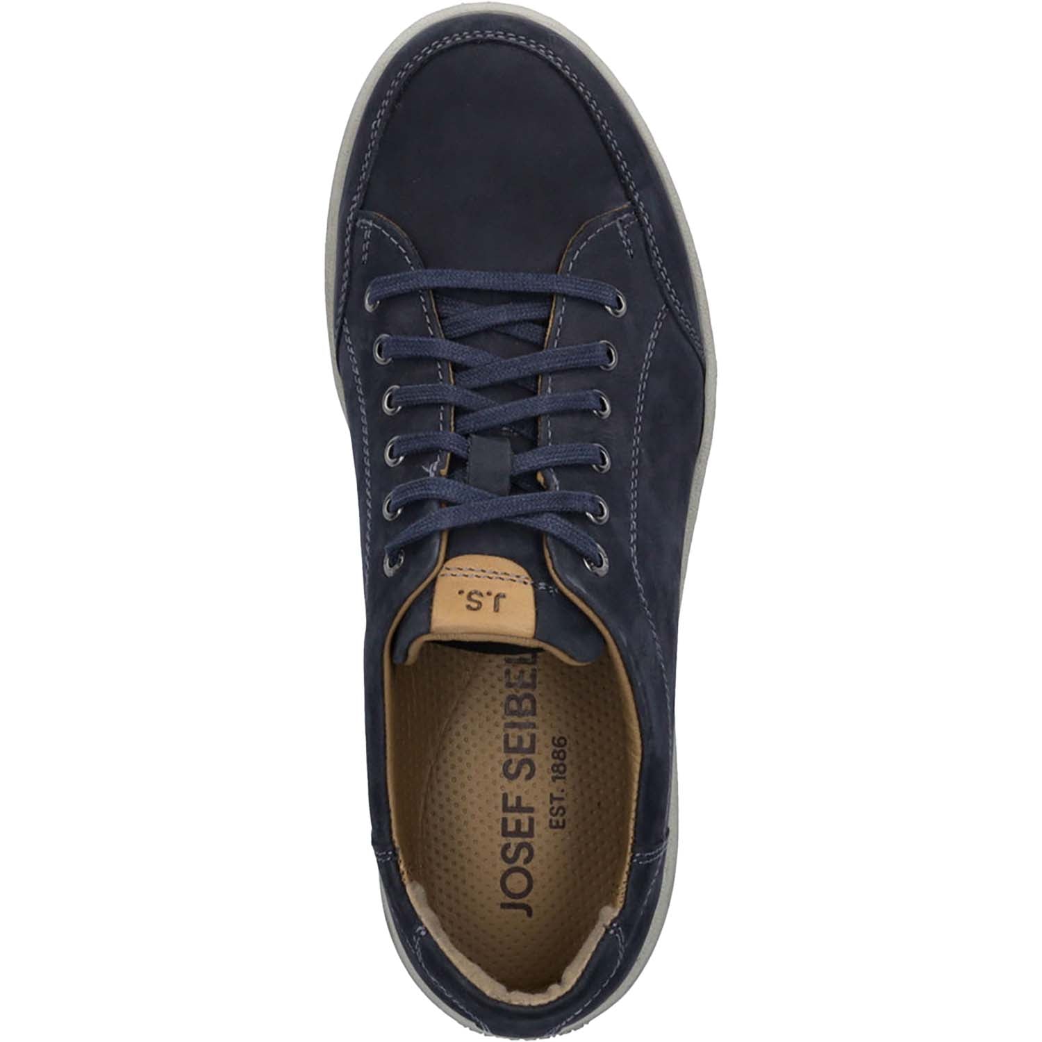 Mens Josef seibel Josef Seibel David 03 Men's Lace Up Shoes Indigo Nubuck Indigo Nubuck