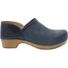 Womens Dansko Women's Dansko Brenna Navy Burnished Suede Navy Burnished Suede