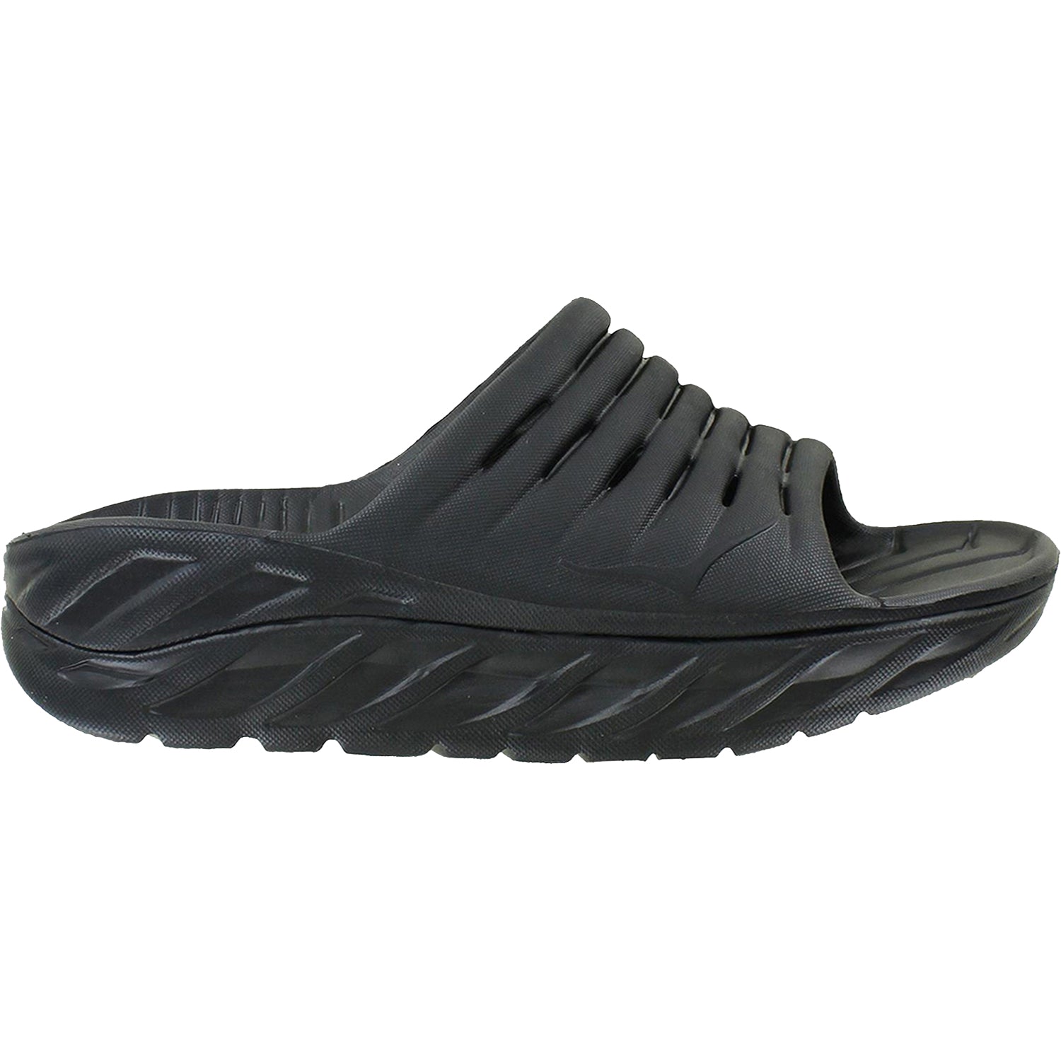 Womens Hoka one one Women's Hoka Ora Recovery Slide Black/Black EVA Black/Black EVA