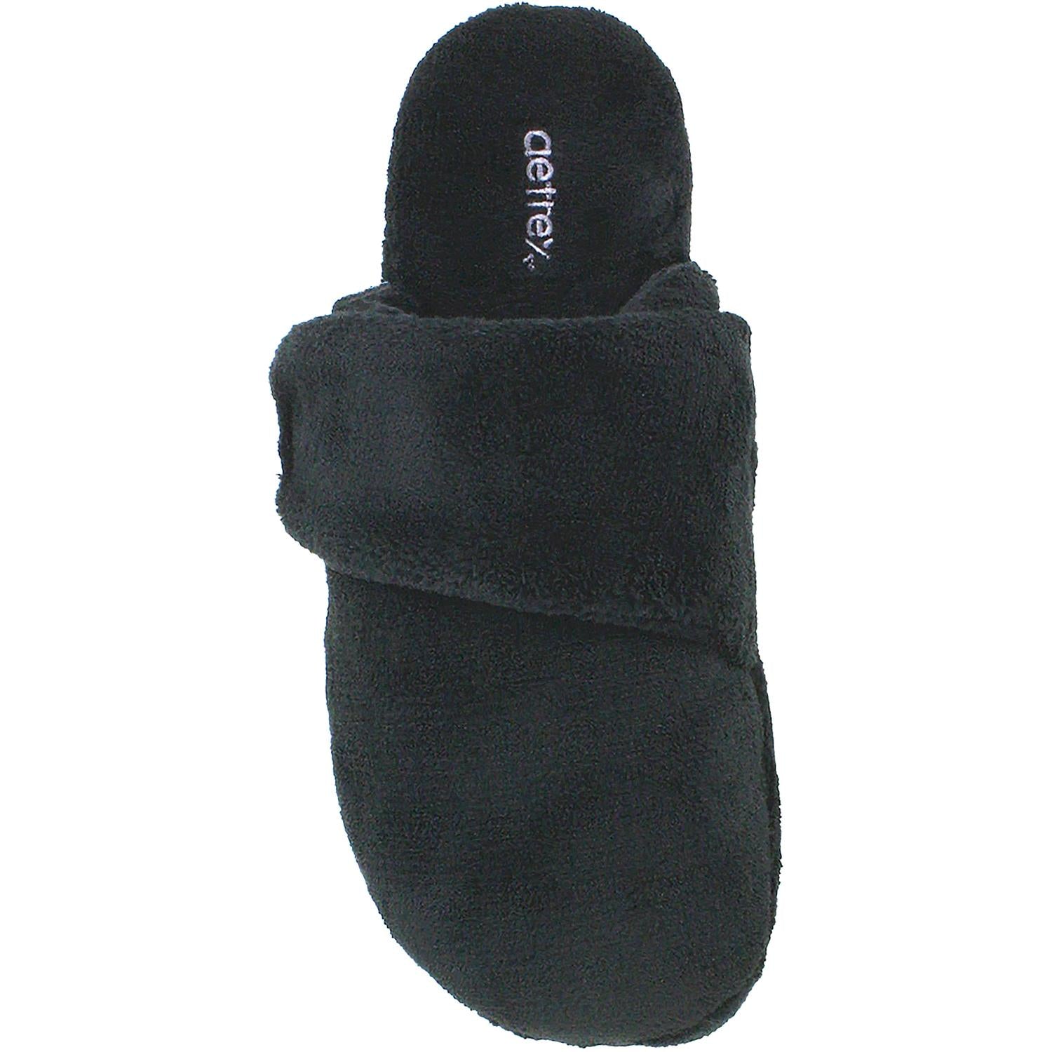 Women's Aetrex Mandy Black Terrycloth – Footwear etc.
