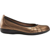 Womens Earth Women's Earth Derby Bronze Leather Bronze Leather