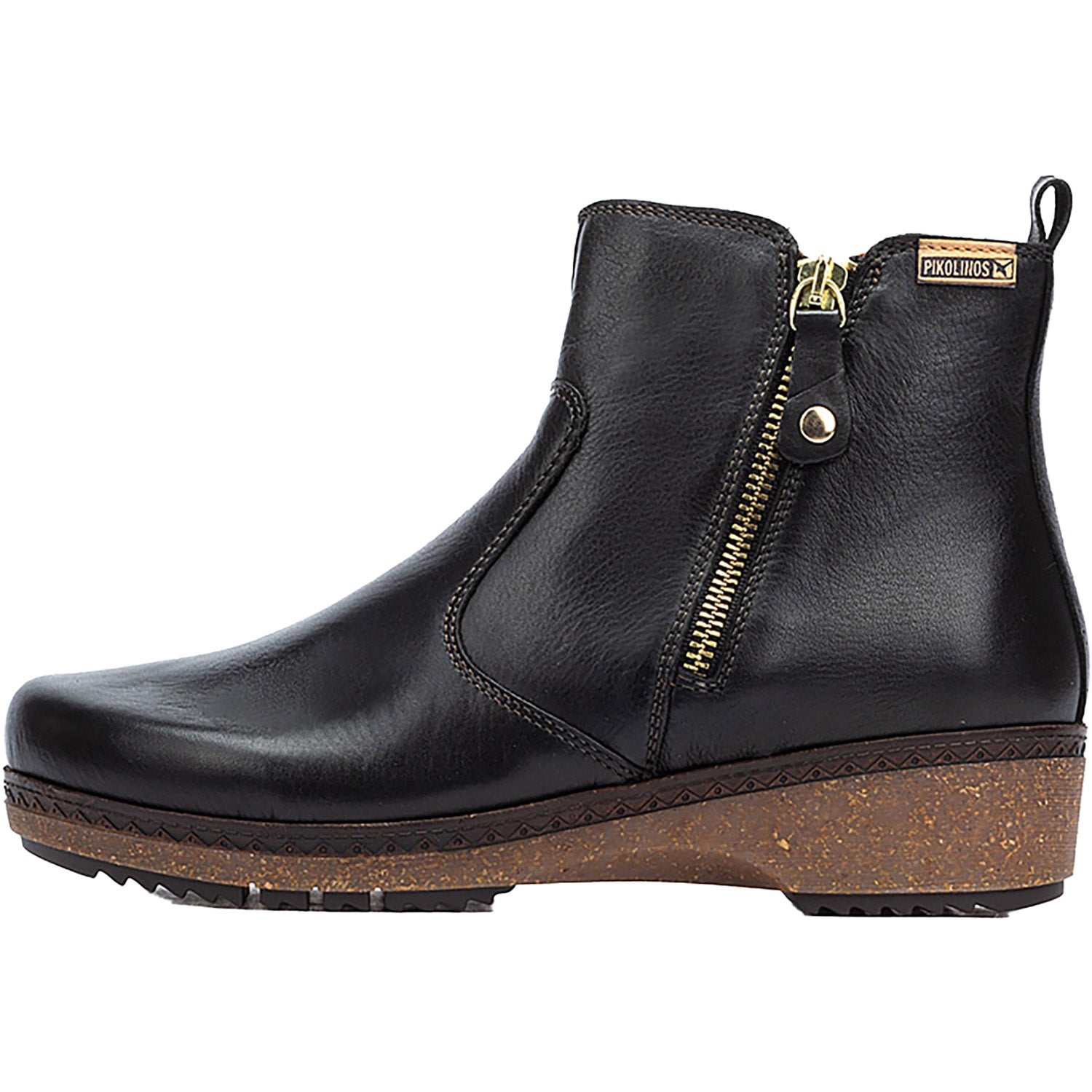 Womens Pikolinos Pikolinos Granada W0W-8988 Women's Ankle Boots Black Leather Black Leather