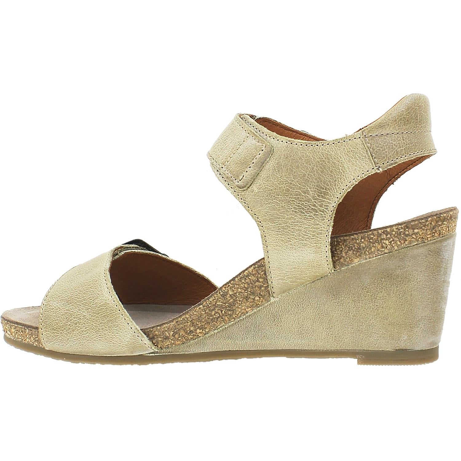 Womens Taos Taos Buckle Up Women's Support Sandals Stone Leather Stone Leather
