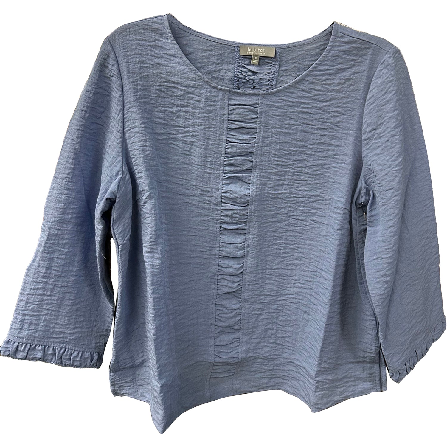 Womens Habitat Habitat Express Travel Solid Cindy Top Women's Tops Short Sleeve Rain Rain
