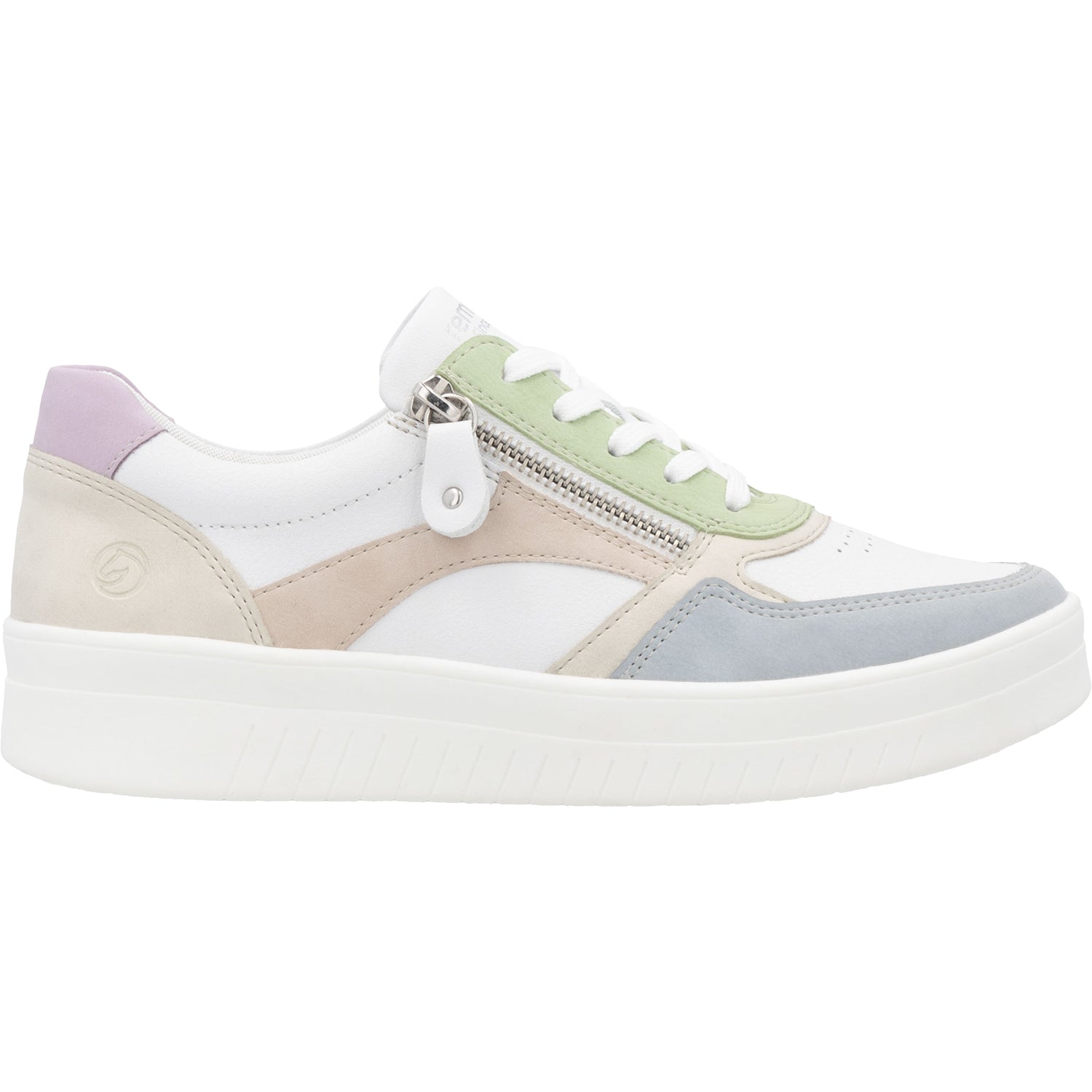 Womens Remonte Remonte D0J01-87 Kendra 01 Women's Shoes Blue/Weiss/Cream/Rose Leather Blue/Weiss/Cream/Rose Leather