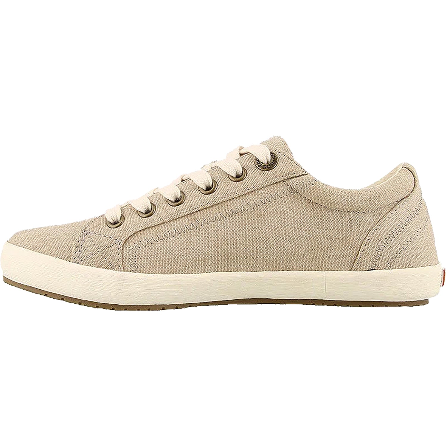 Womens Taos Taos Star Women's Sneakers Oat Wash Canvas Oat Wash Canvas
